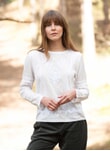 White Lace & Embroidered Cotton Blouse DB9870JW1817
