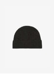 Charcoal Cashmere Ribbed Hat DQ178/A700