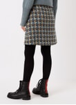 Saffron & dusk Scottish Tweed Skirt DS9065FL9172