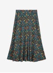Rainbow Garden Liberty Print Jersey Skirt DS9198FL9124