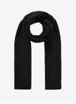 Black Cashmere Gauzy Knit Scarf CQ408/A900