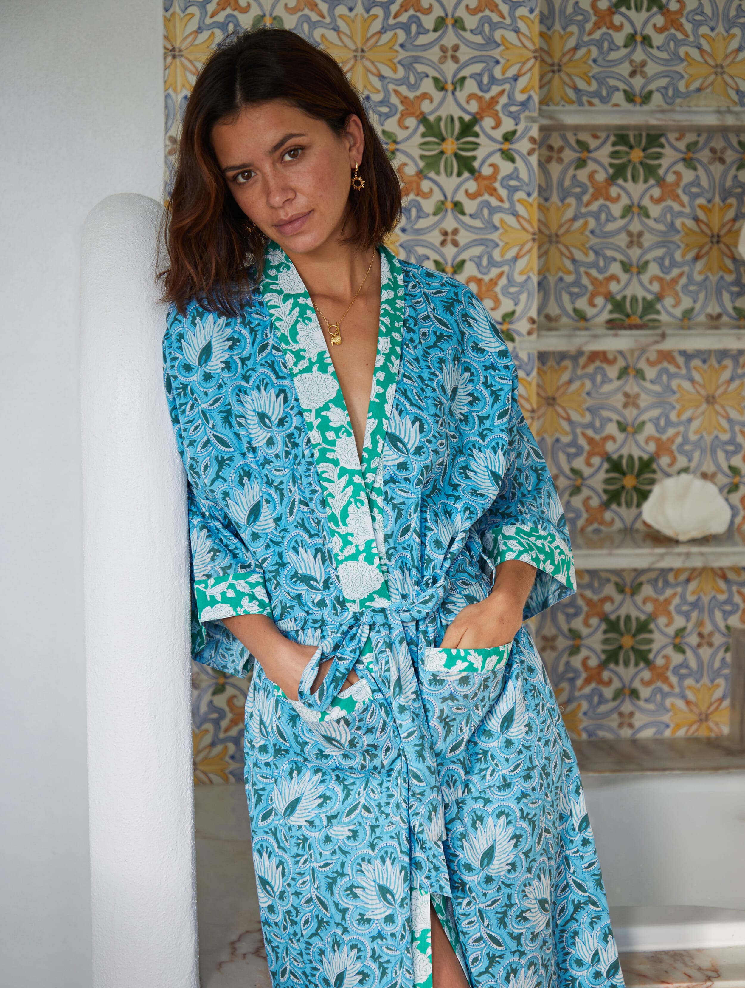 Women’s Nightwear | Cashmere Dressing Gowns & Cotton Pyjamas | Brora