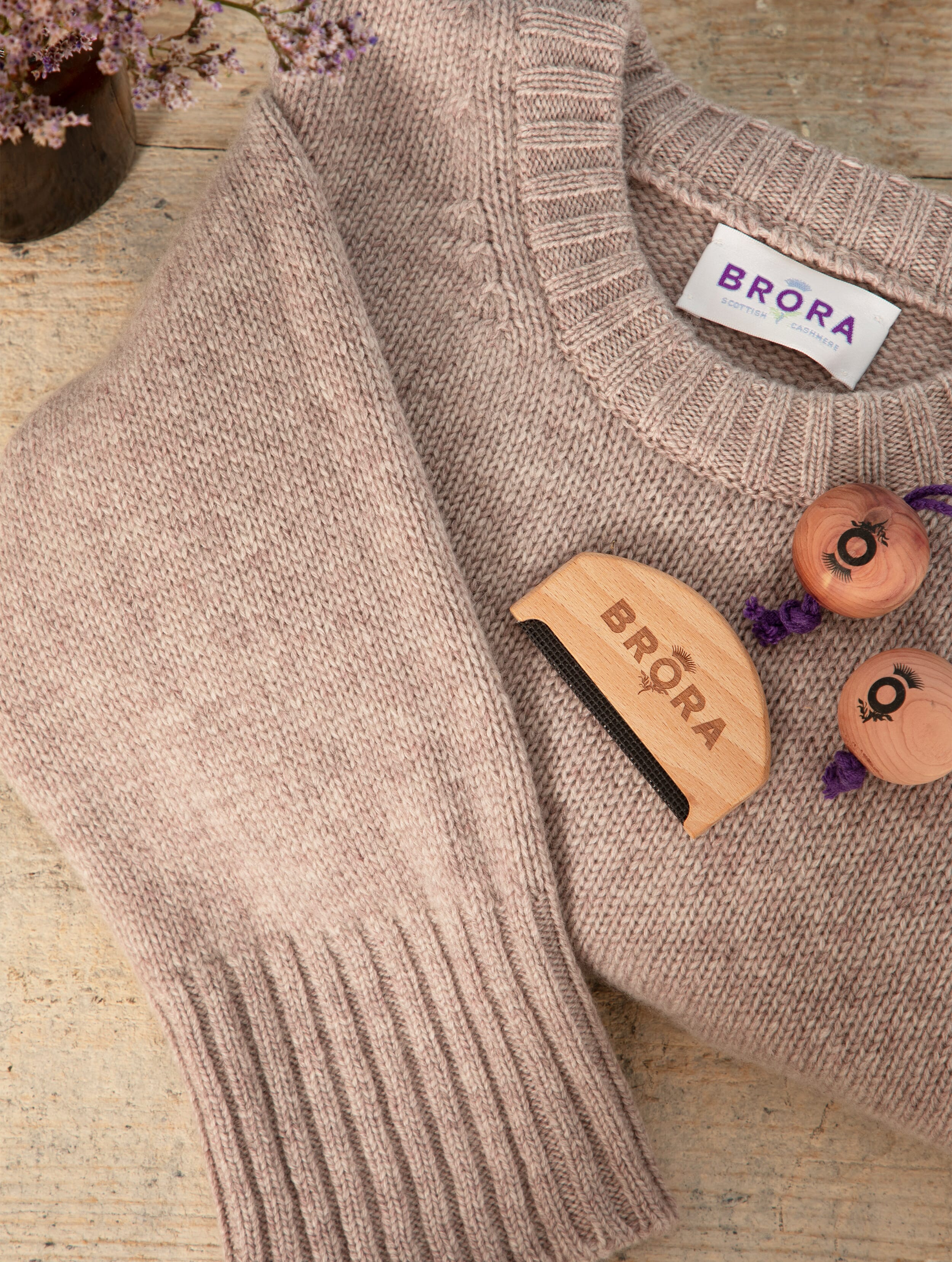 Cashmere Care Range Cashmere Comb & Storage Bags Brora Online