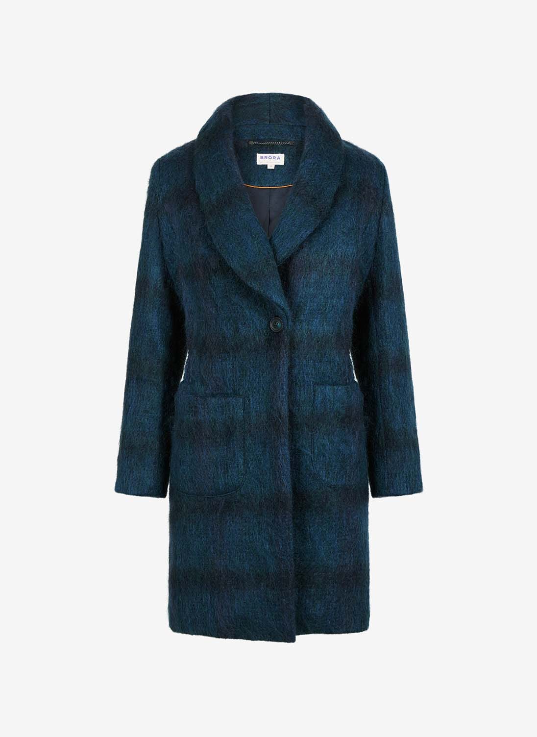 SHAREEF MOHAIR TWEED COCOON COAT（SHAREEFのアンゴラ気持ちいい 