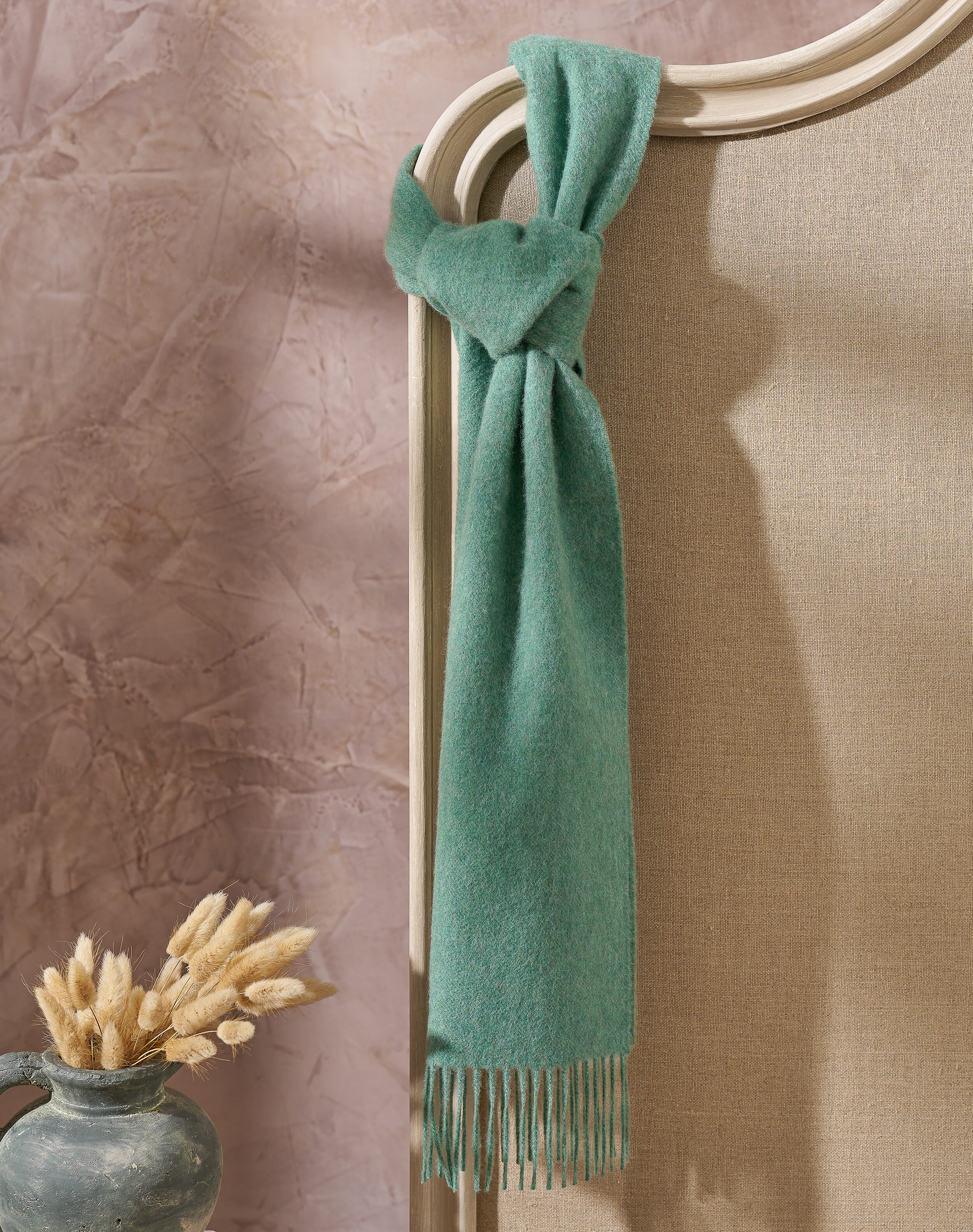 Brora Cashmere Scarf Thyme