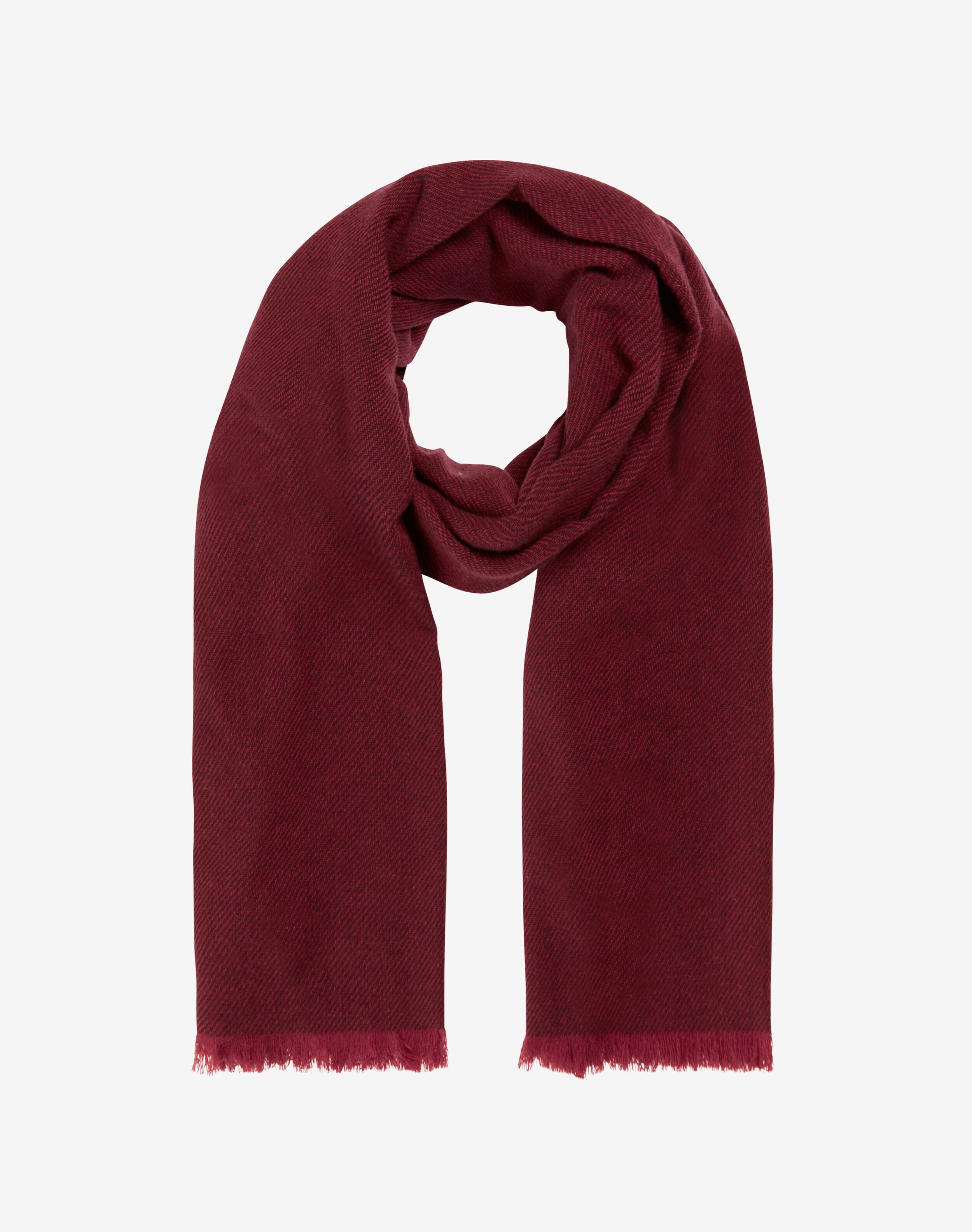 Bordeaux Cashmere Stole | Cashmere Scarves & Stoles | Brora