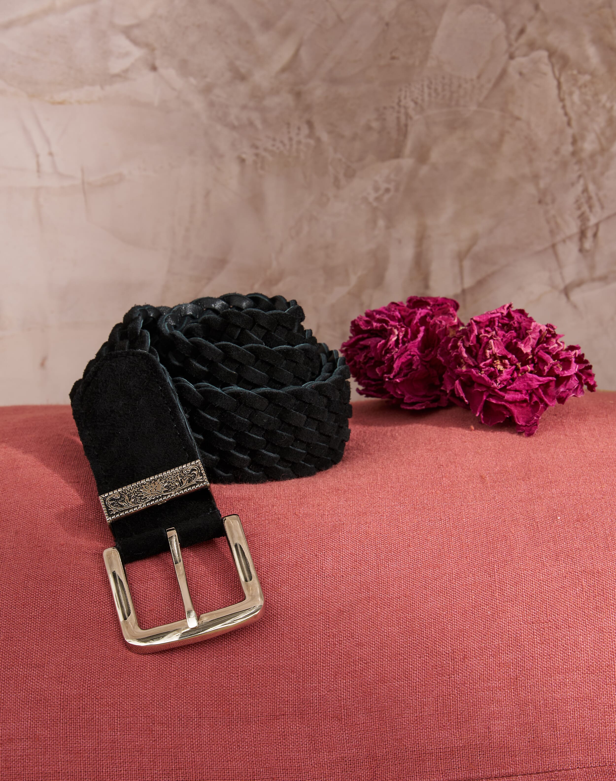 Brora Plaited Suede Belt