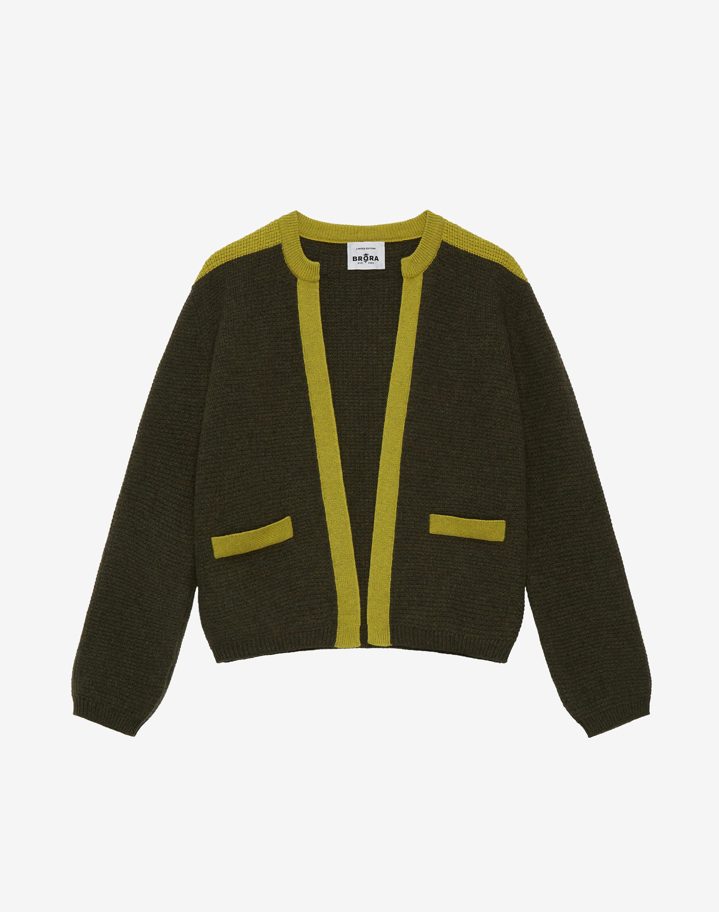 Green Cashmere Cardigan | Women's Cardigans | Brora Fashion