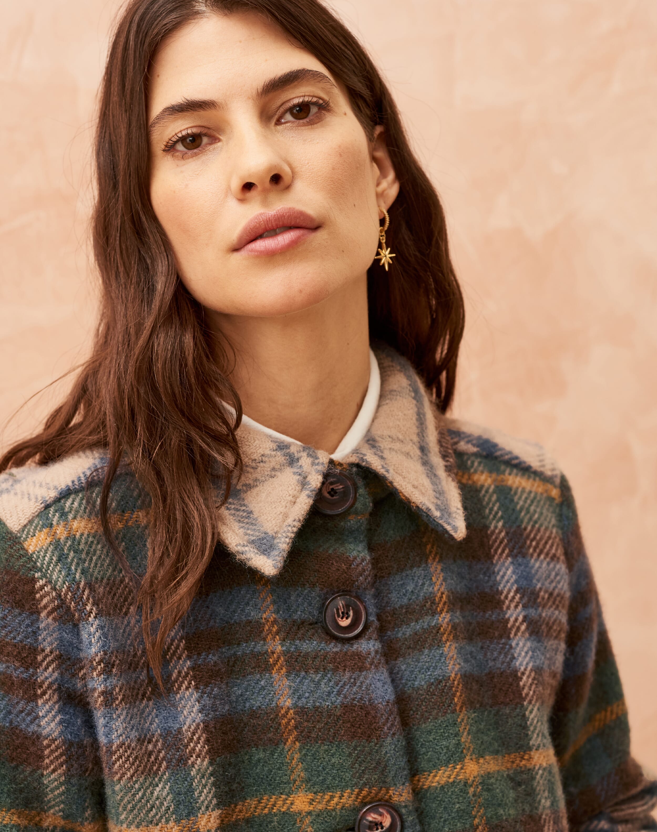 Wool Blanket Jacket Women's Cardigans Brora Fashion