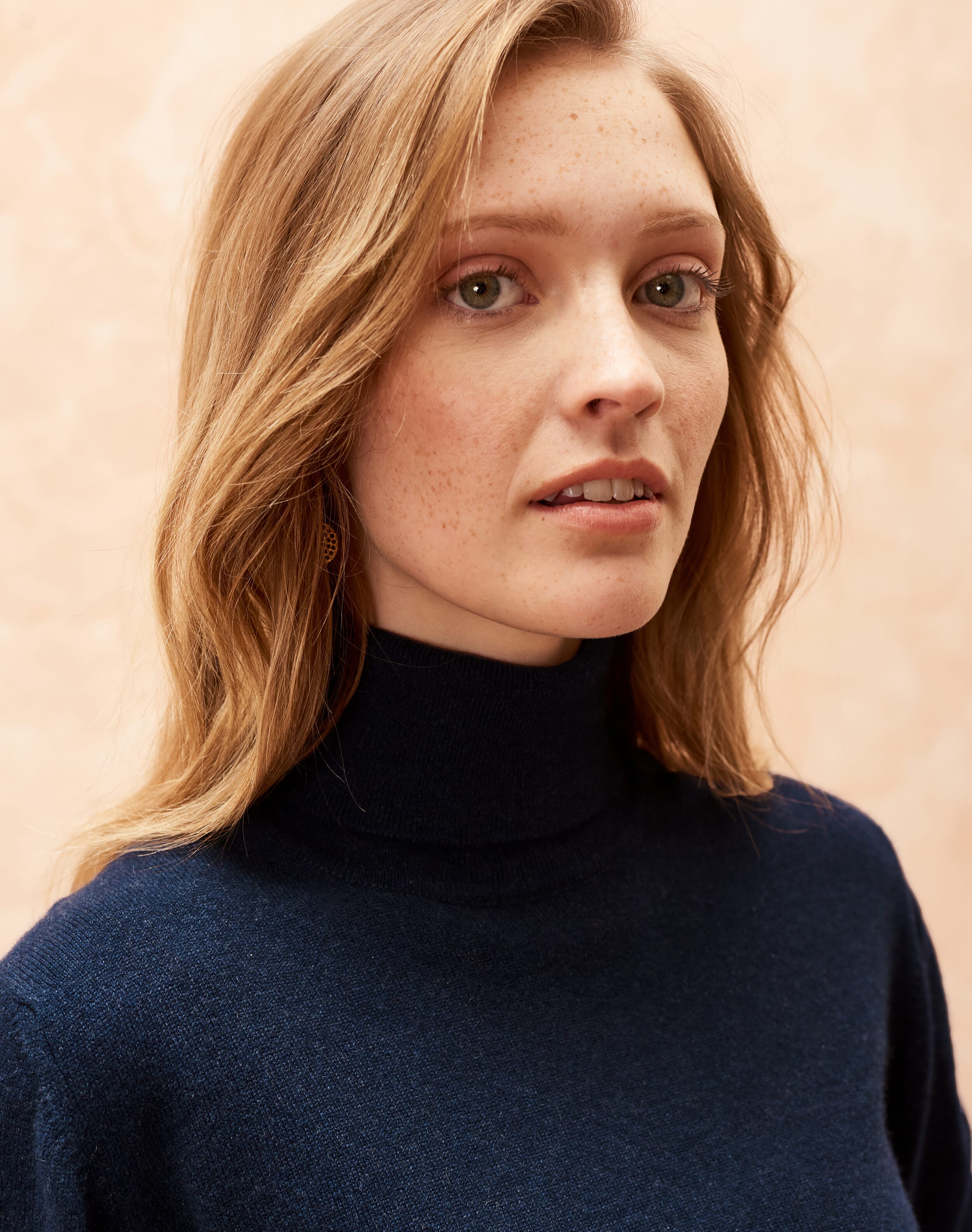 Cashmere Modern Classic Polo Neck | Polonecks | Brora UK