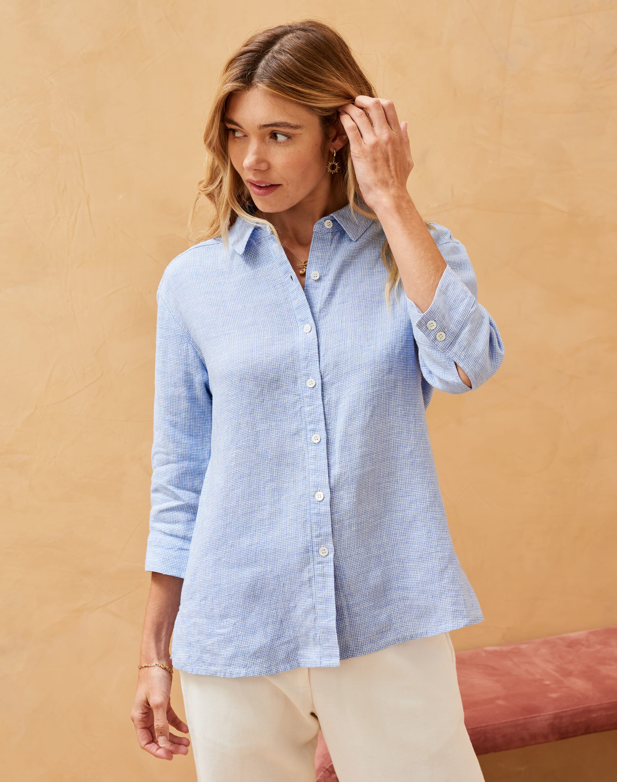 Women's Silk & Organic Cotton Blouses & Shirts | Brora