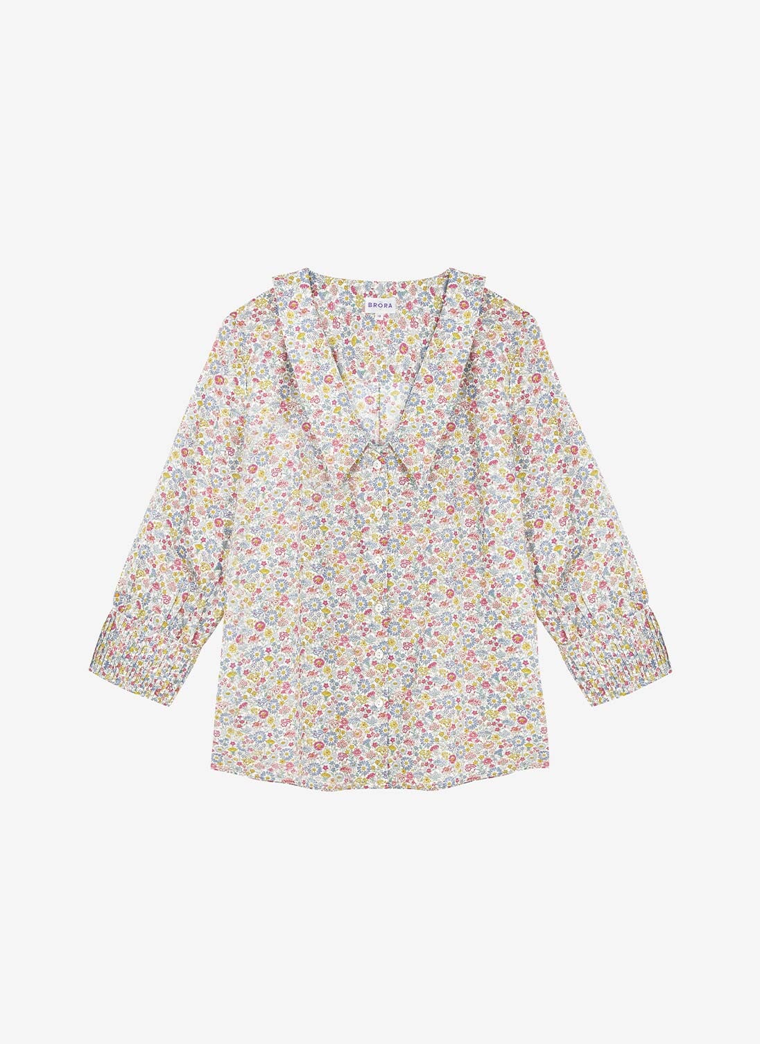 Chelsea Button Up Blouse Ylw main image 1