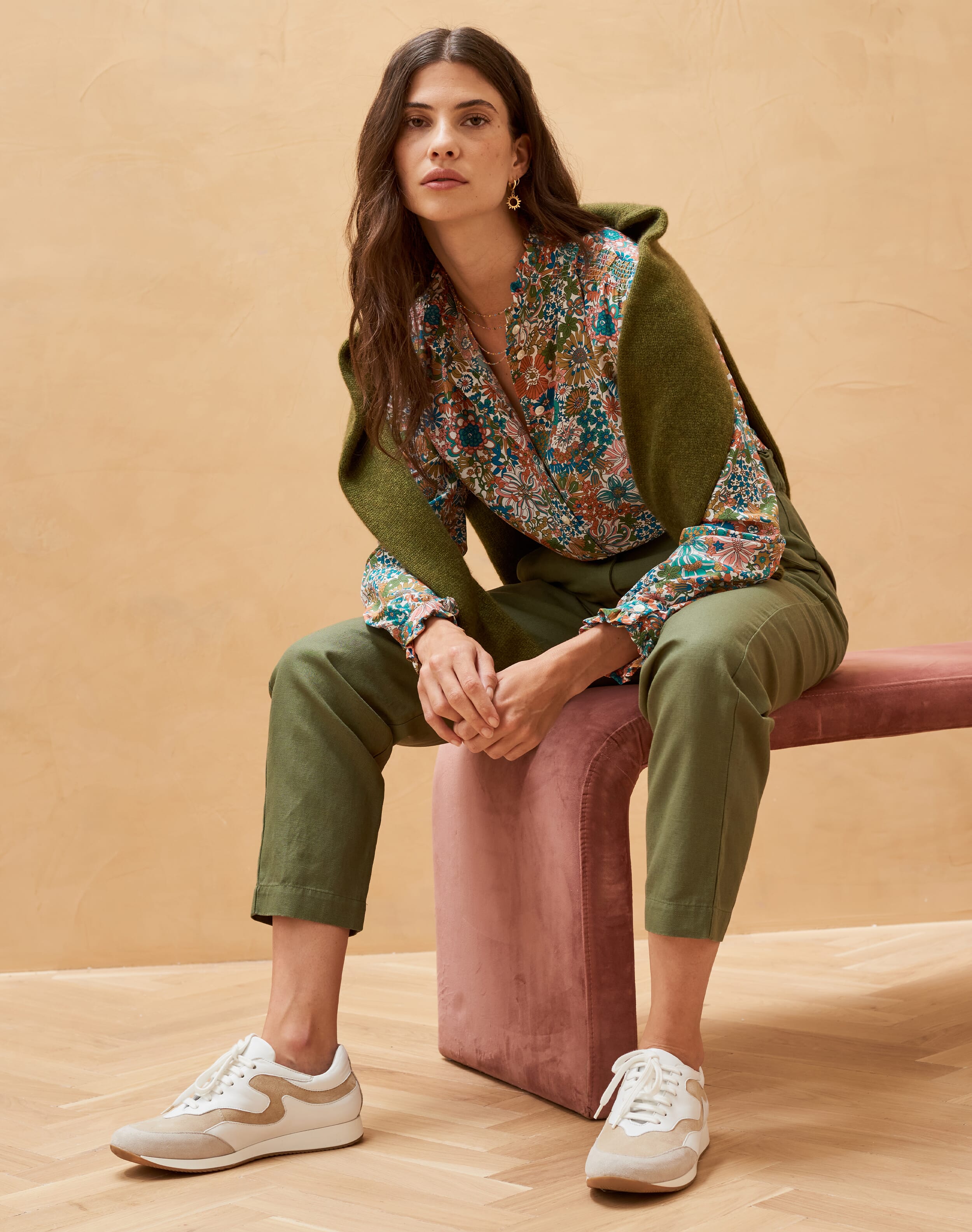 Liberty Print Silk Shirt | Women's Shirts | Brora Fashion