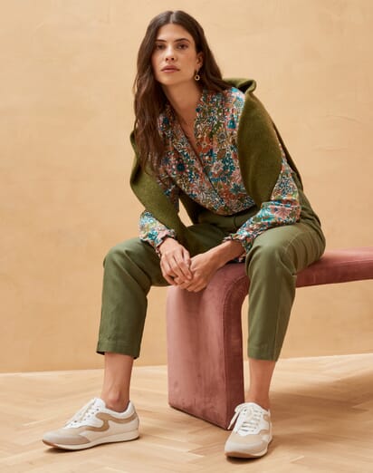 Liberty Print Silk Shirt Women's Shirts Brora Fashion