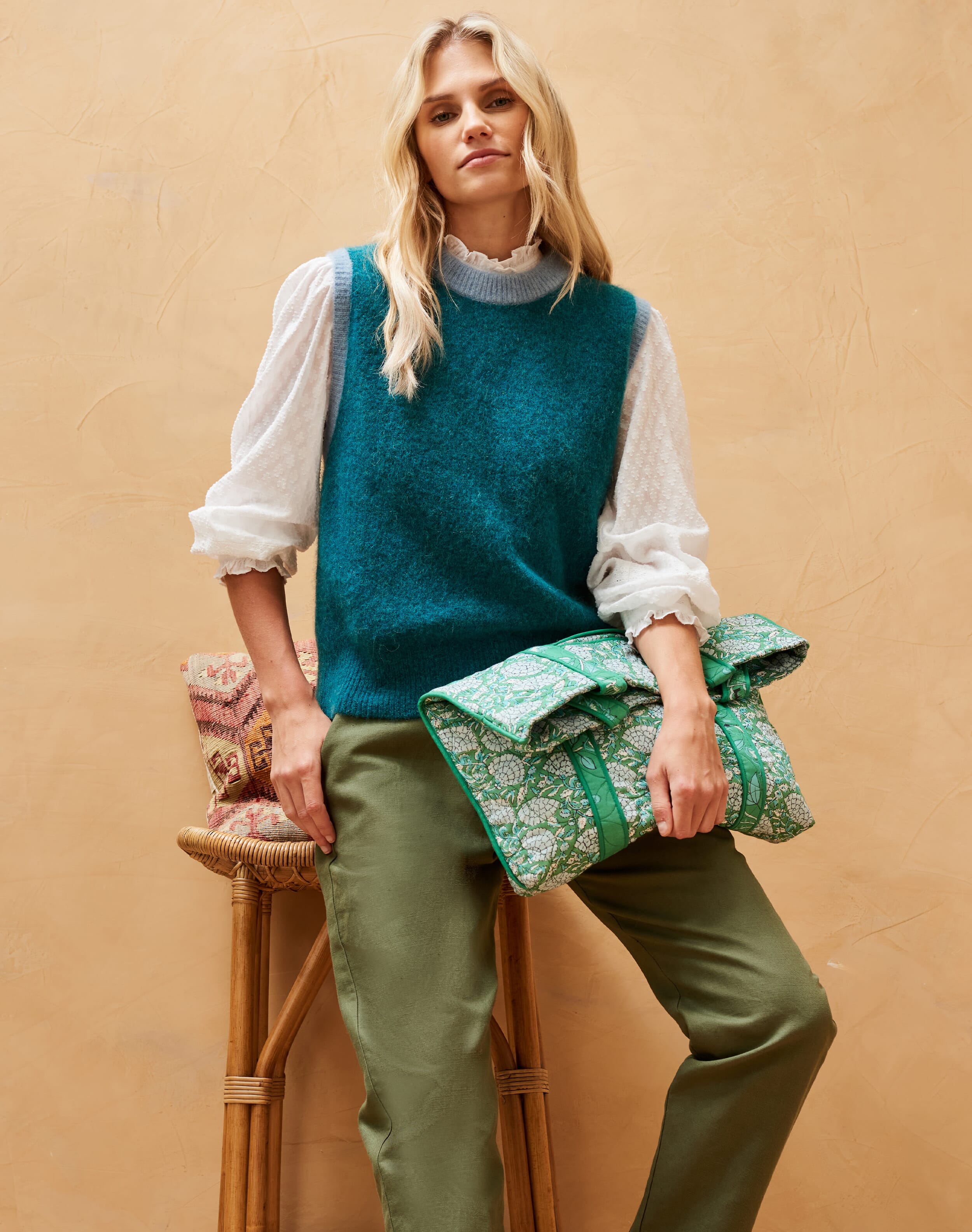 ワンピース Treat Urself Twist Flare Pintuck Blouse treat urself Twist Flare Pintuck Blouse