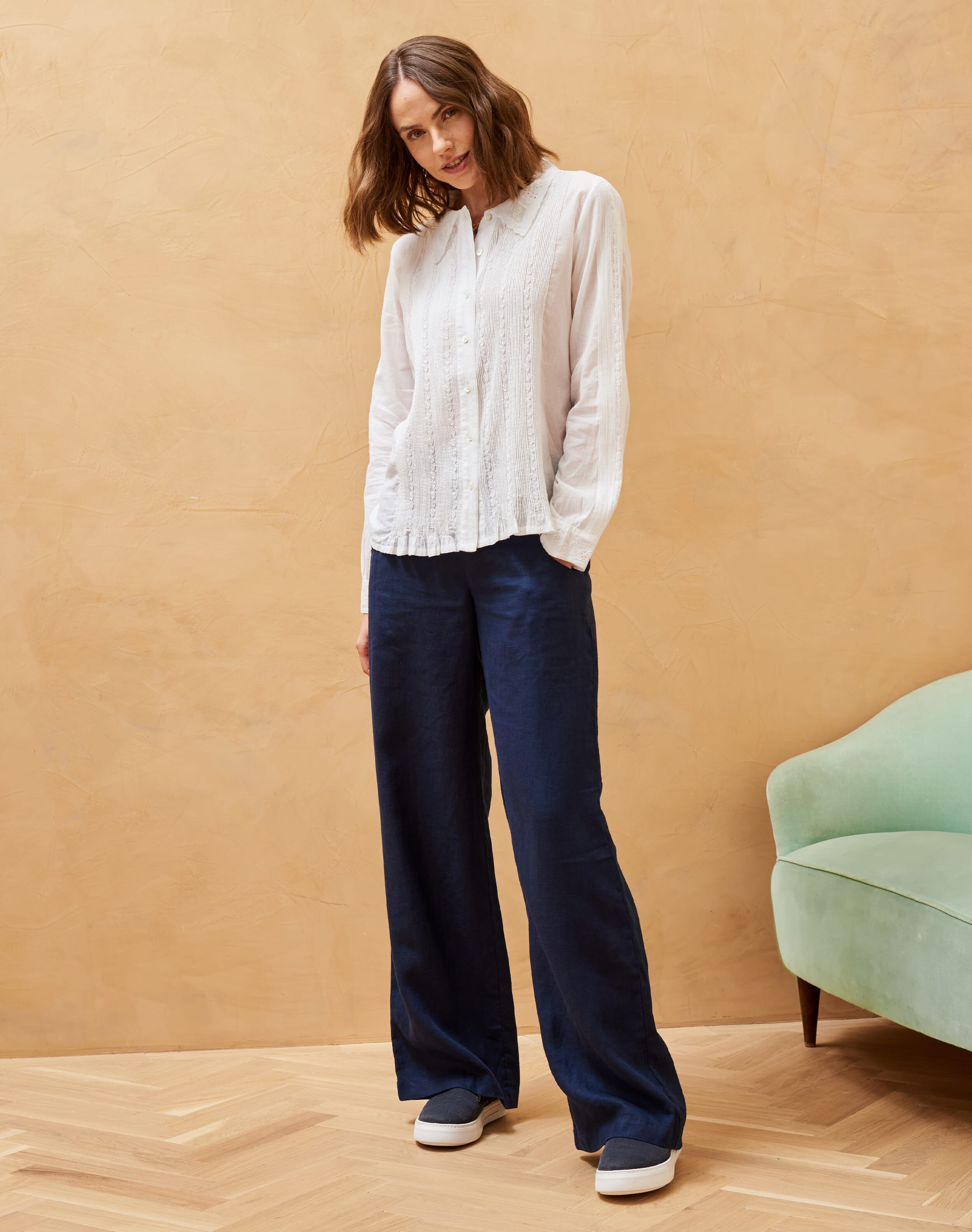 PINTUCK SHIRT