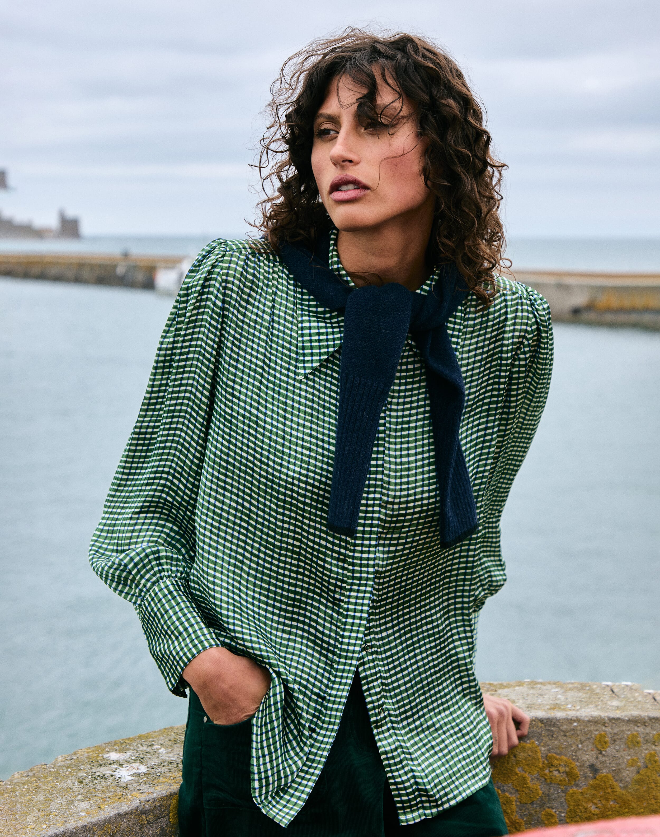 Brora Cashmere Scarf Ash