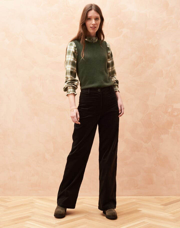 CpLacara Blouse - Bluse med Blonde