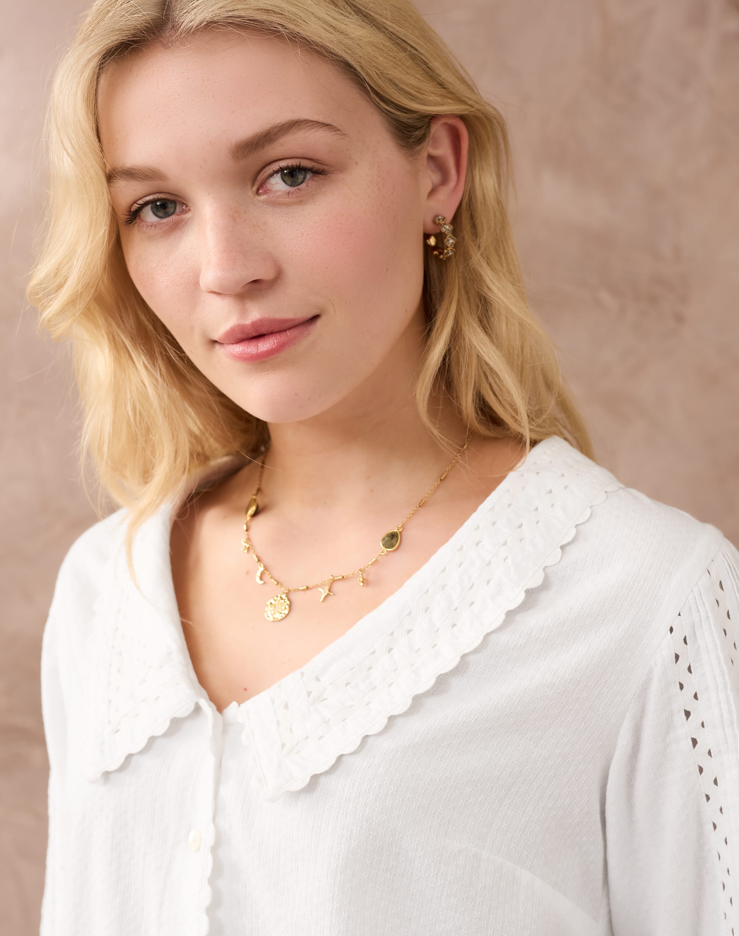 Organic Cotton Textured Blouse
