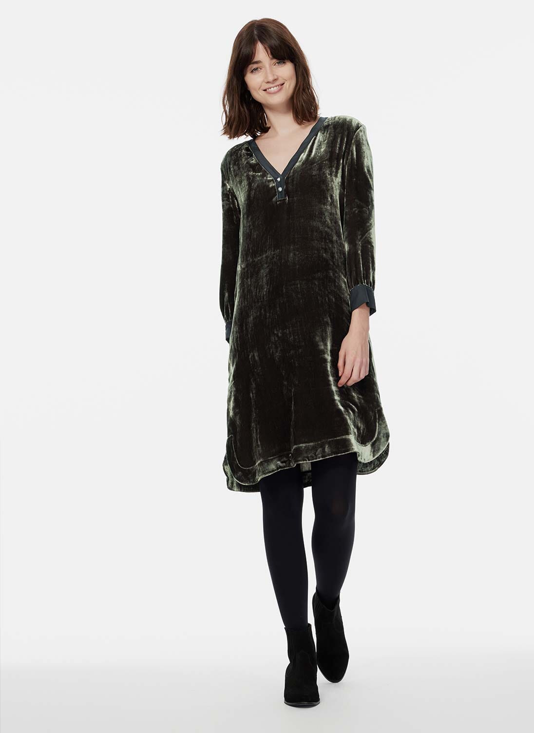 Brora velvet dress shop