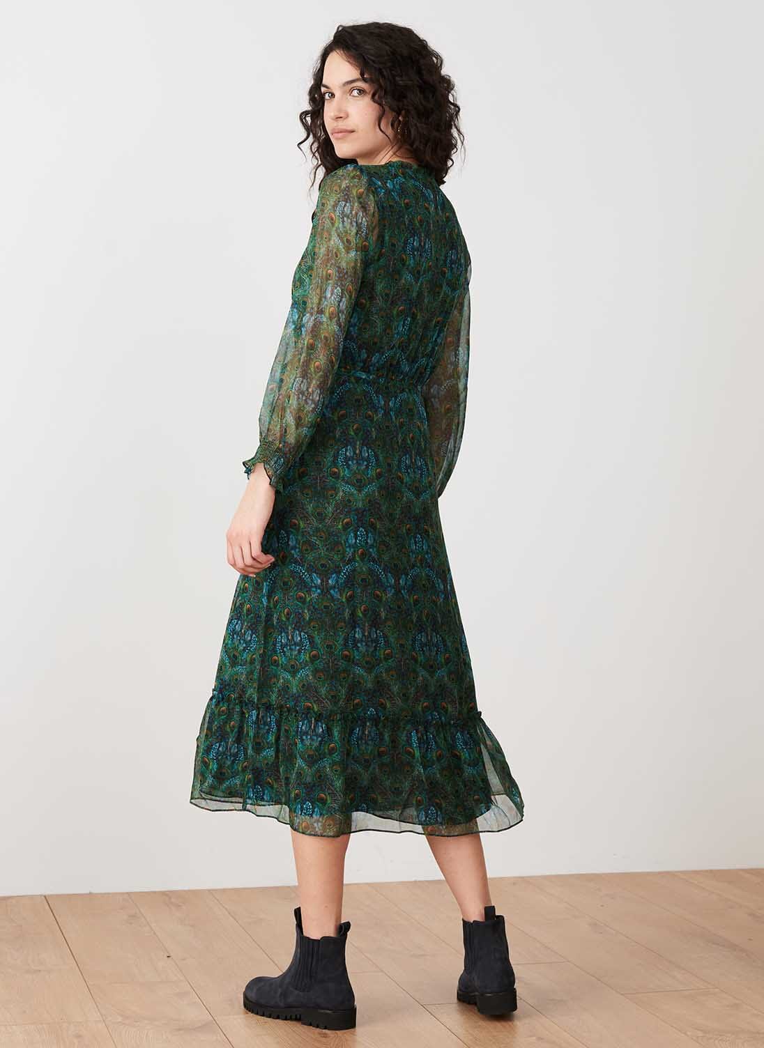 Brora silk chiffon dress sale