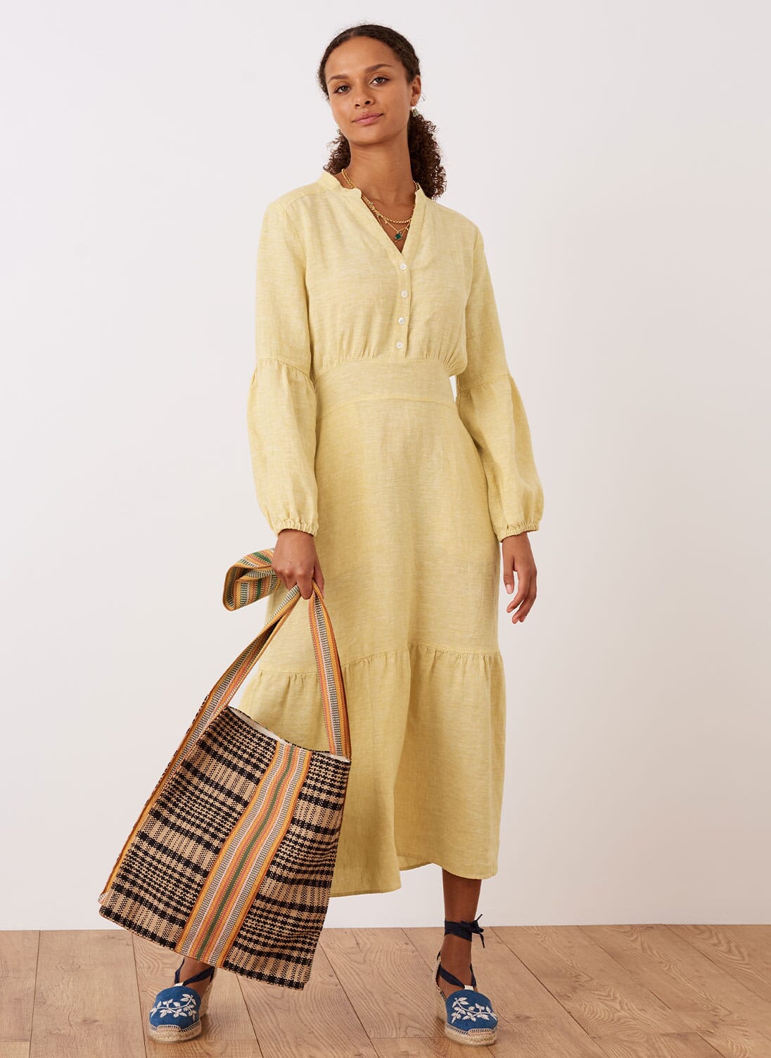 Brora linen on sale dress
