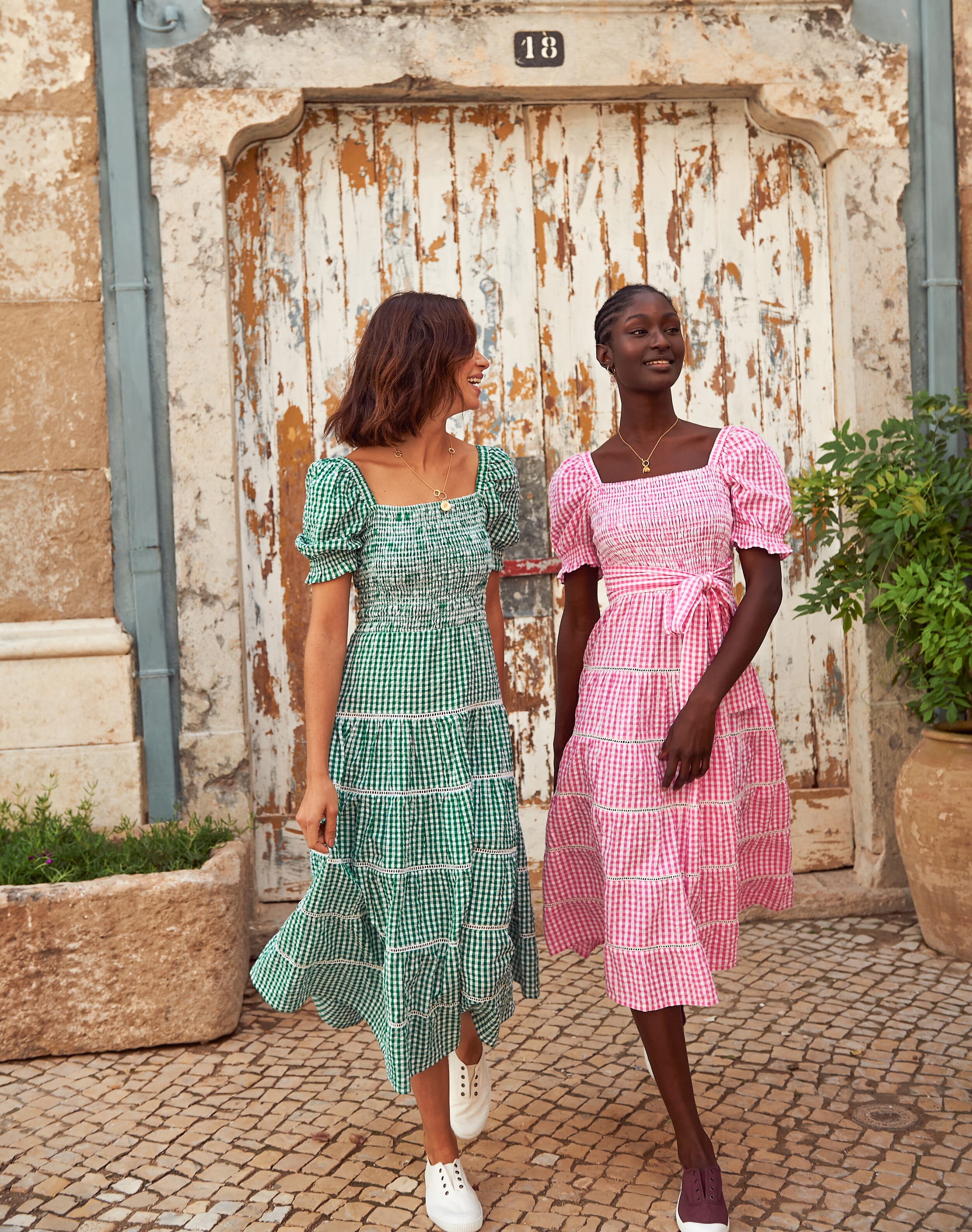 Brora gingham dress store