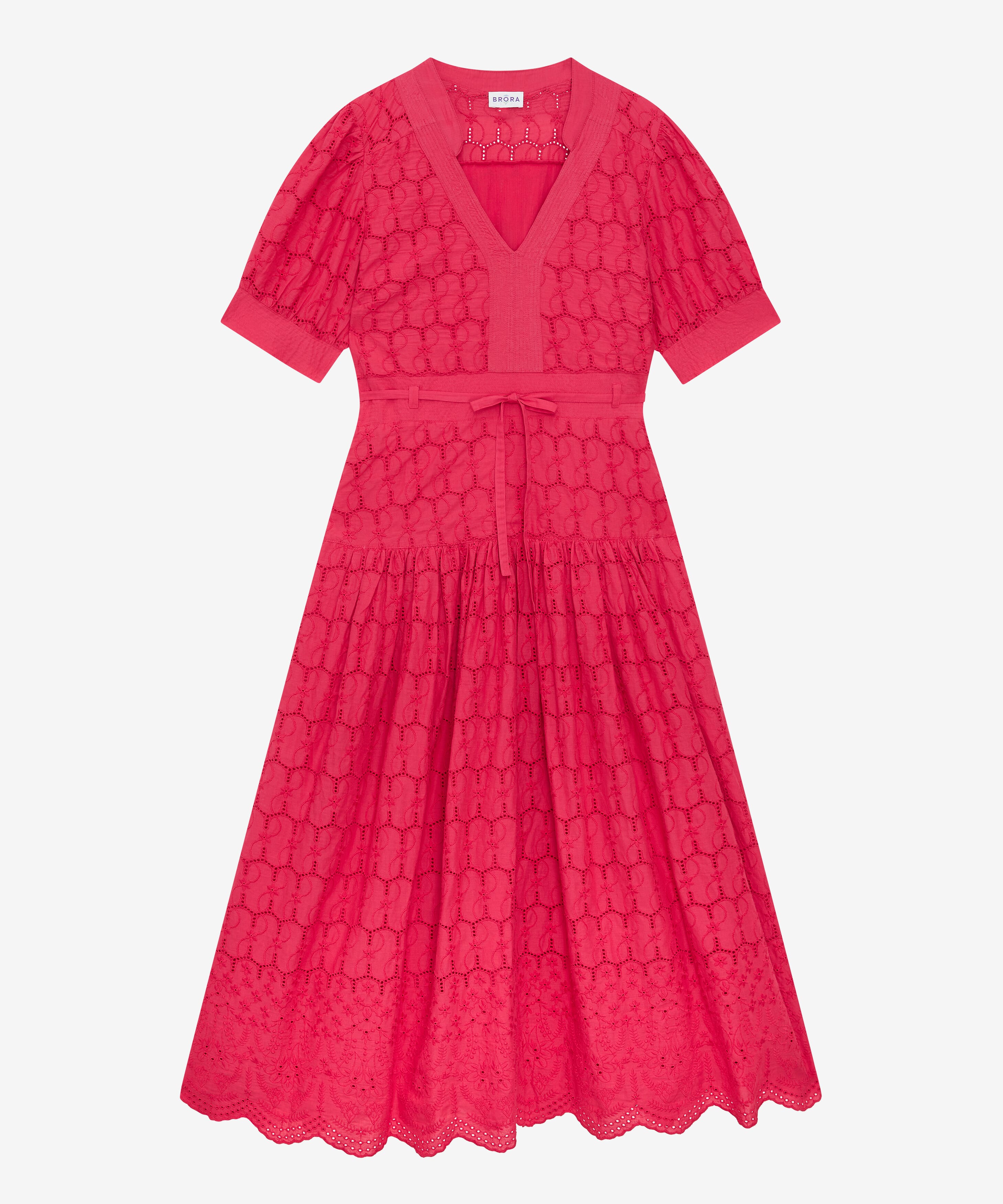 Cotton Broderie Anglaise Dress