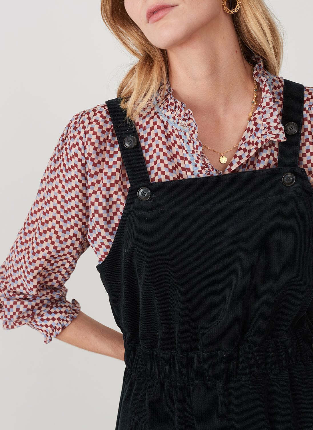 Brora online pinafore dress
