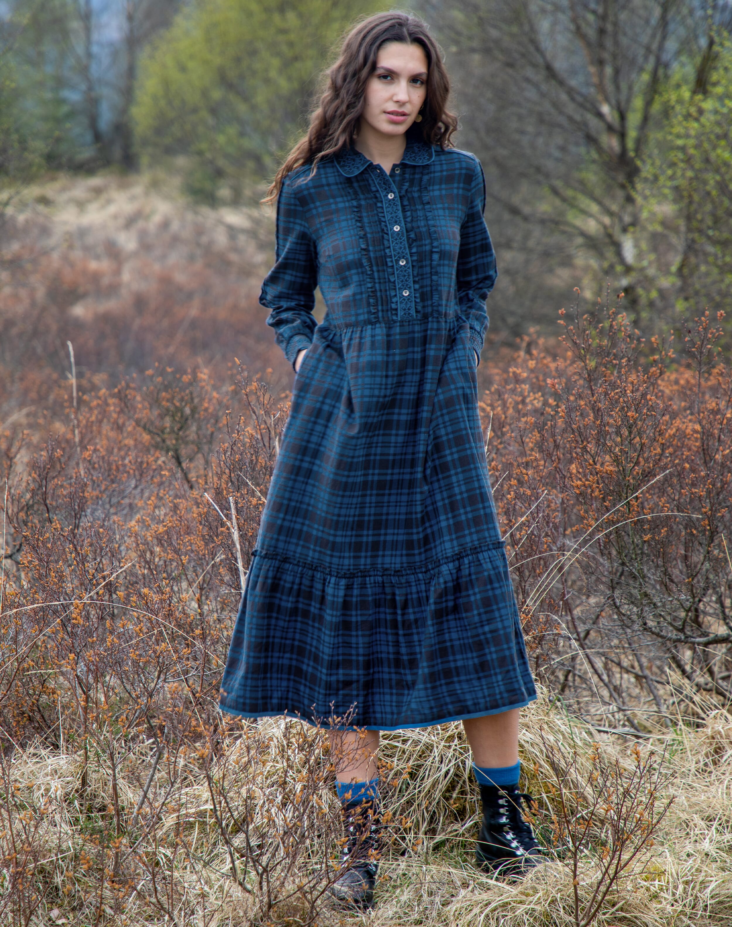 Brora gingham deals dress