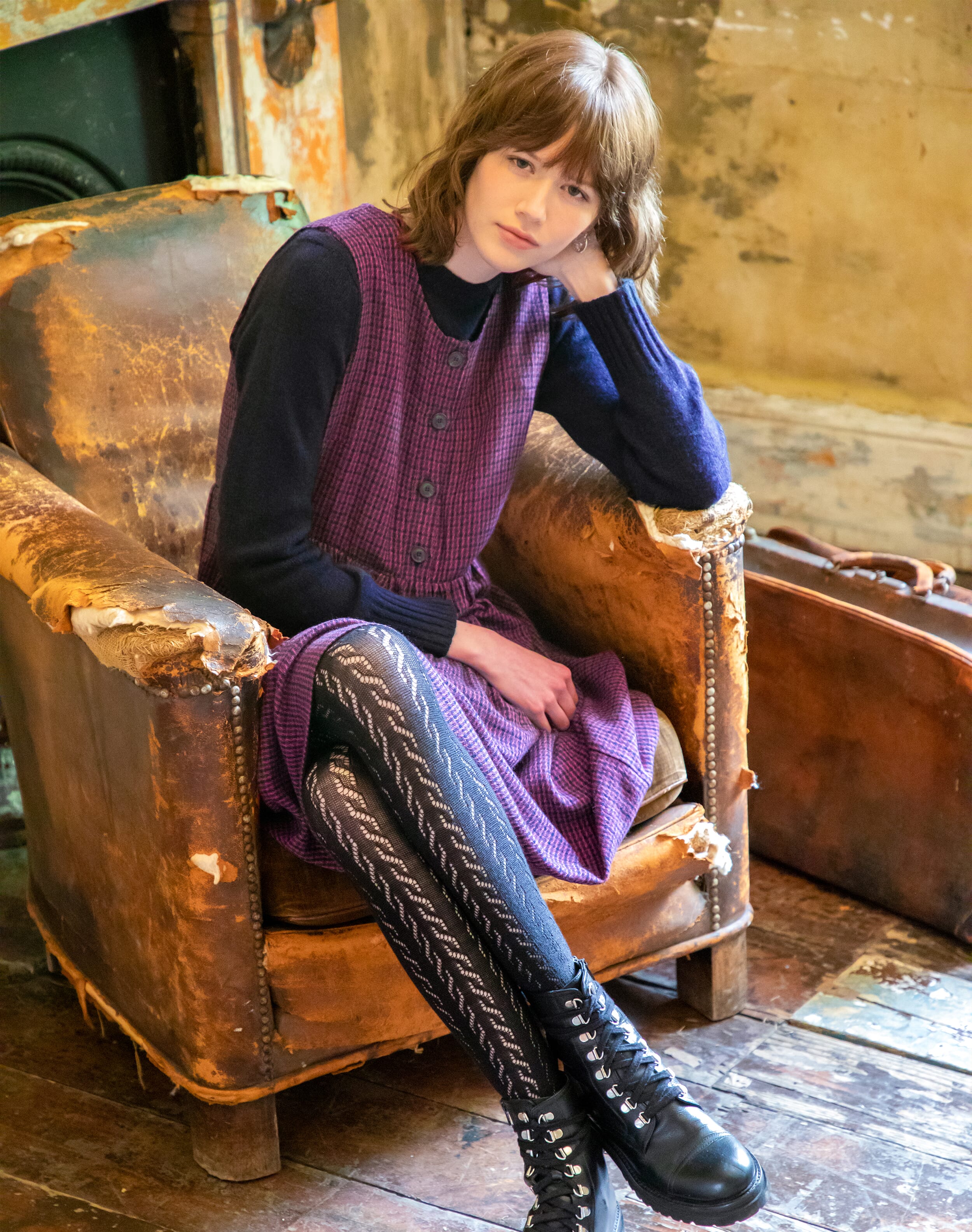 Brora online pinafore dress