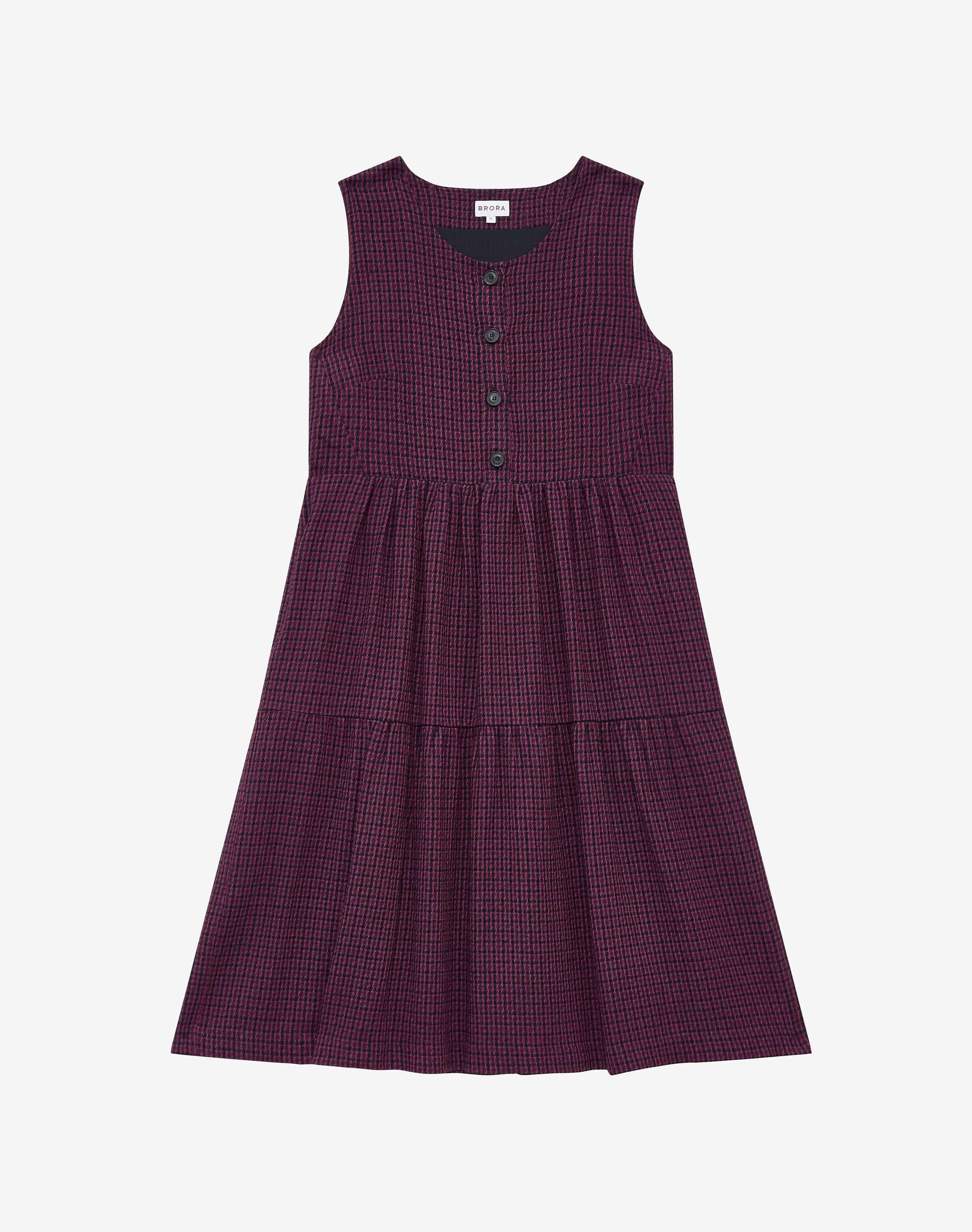 Brora top pinafore dress