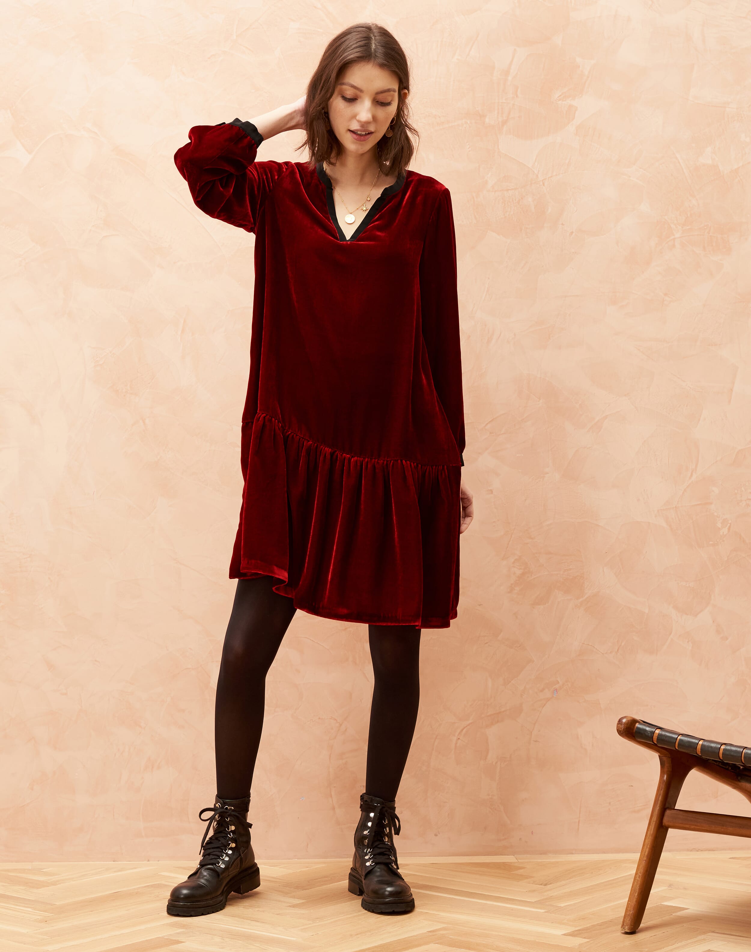Brora velvet dress cheap