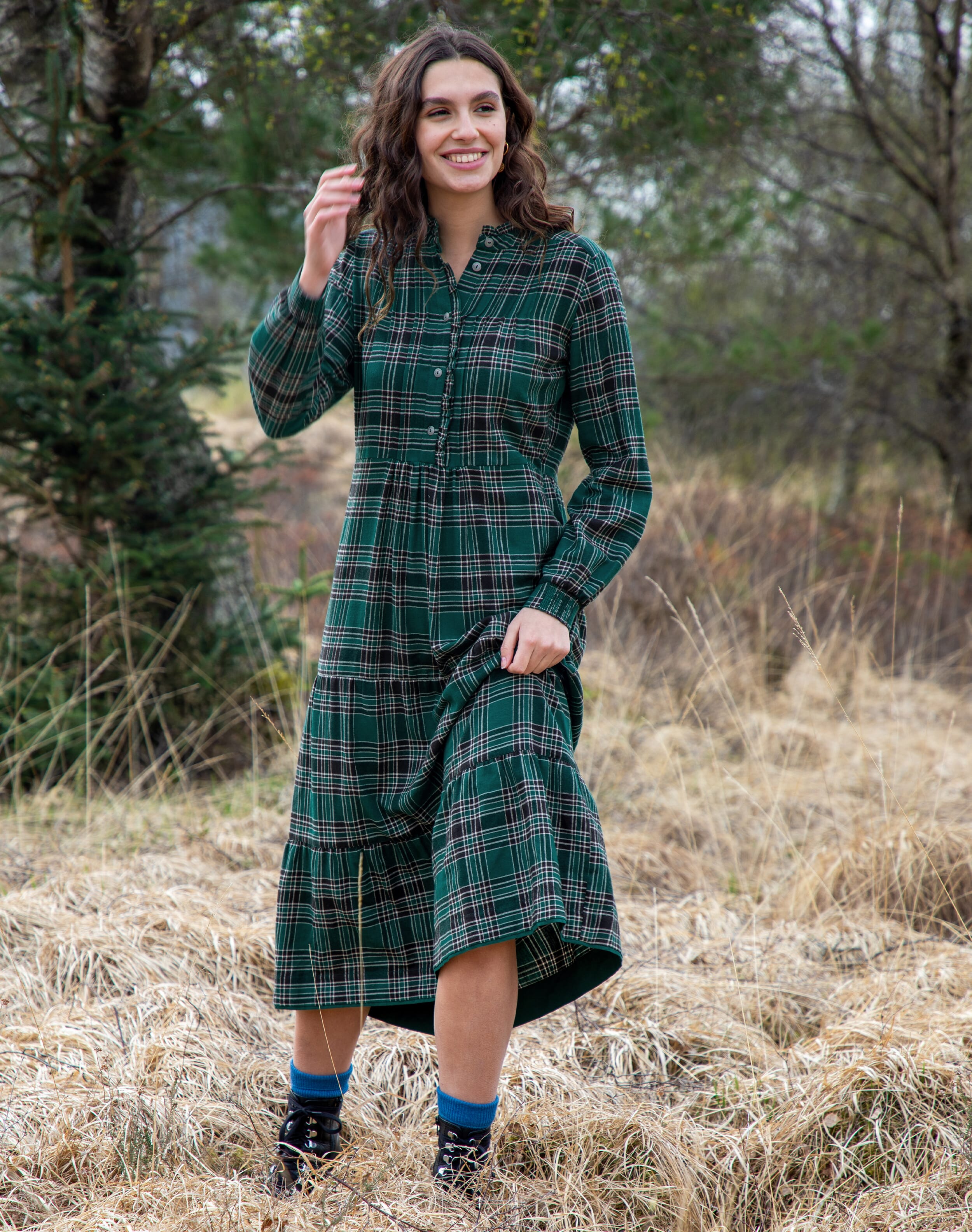 Brora gingham hot sale dress