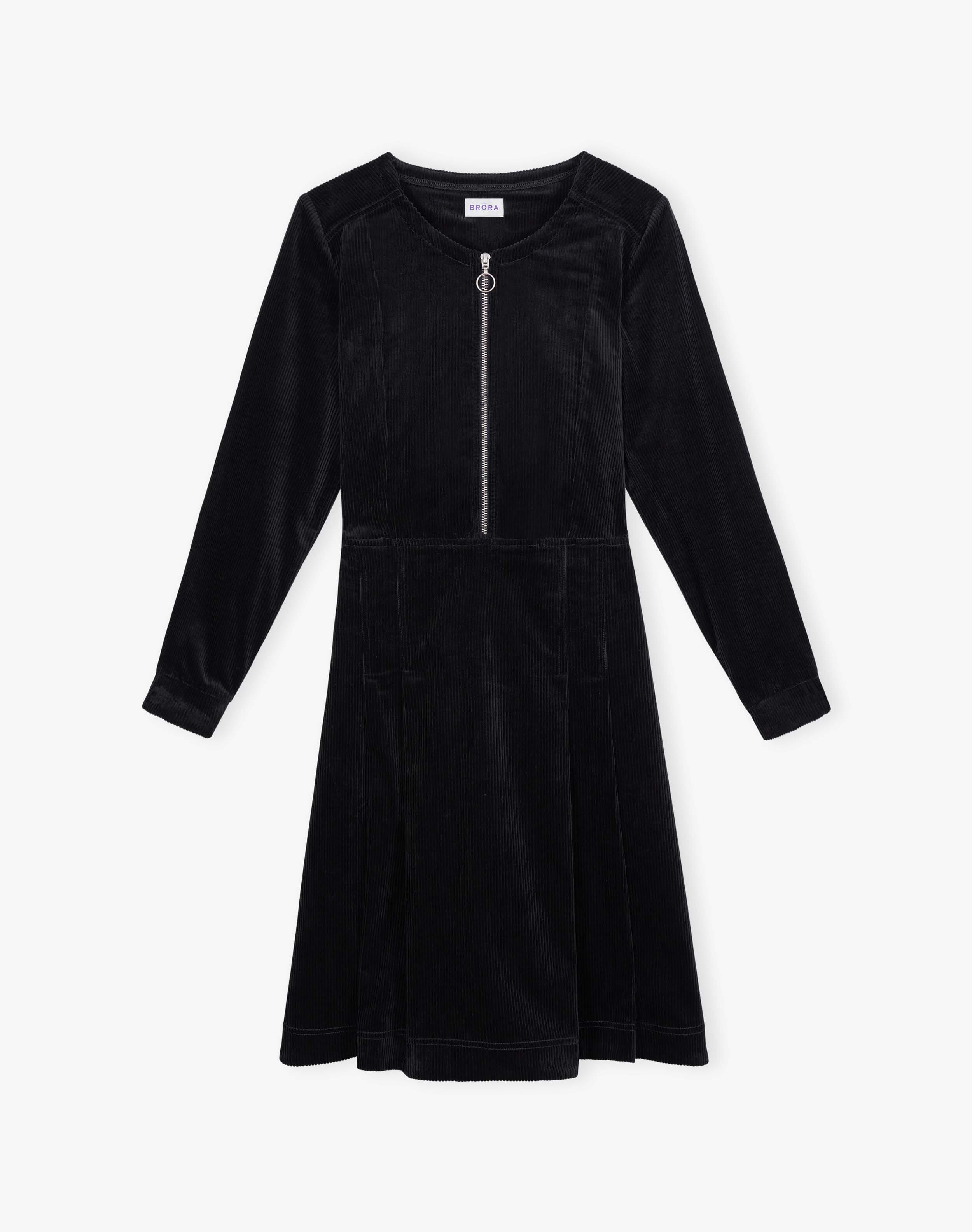 chinese dress ladies Black Cord Balloon Sleeve Peggy Mini Dress main image 0