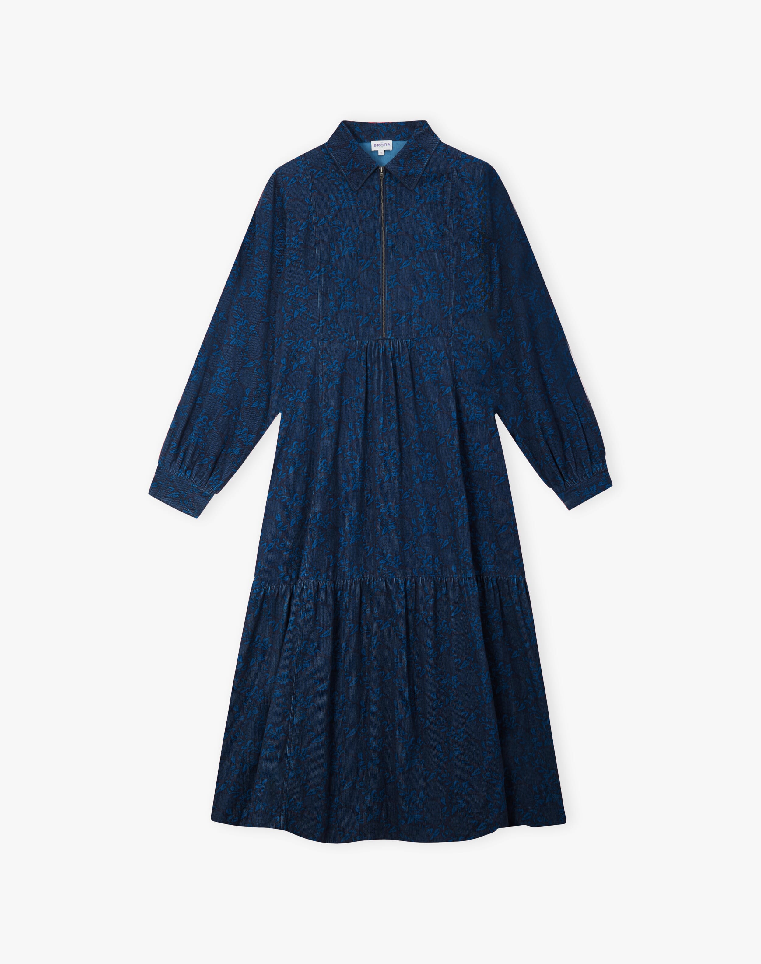 Zip Through Cord Dress