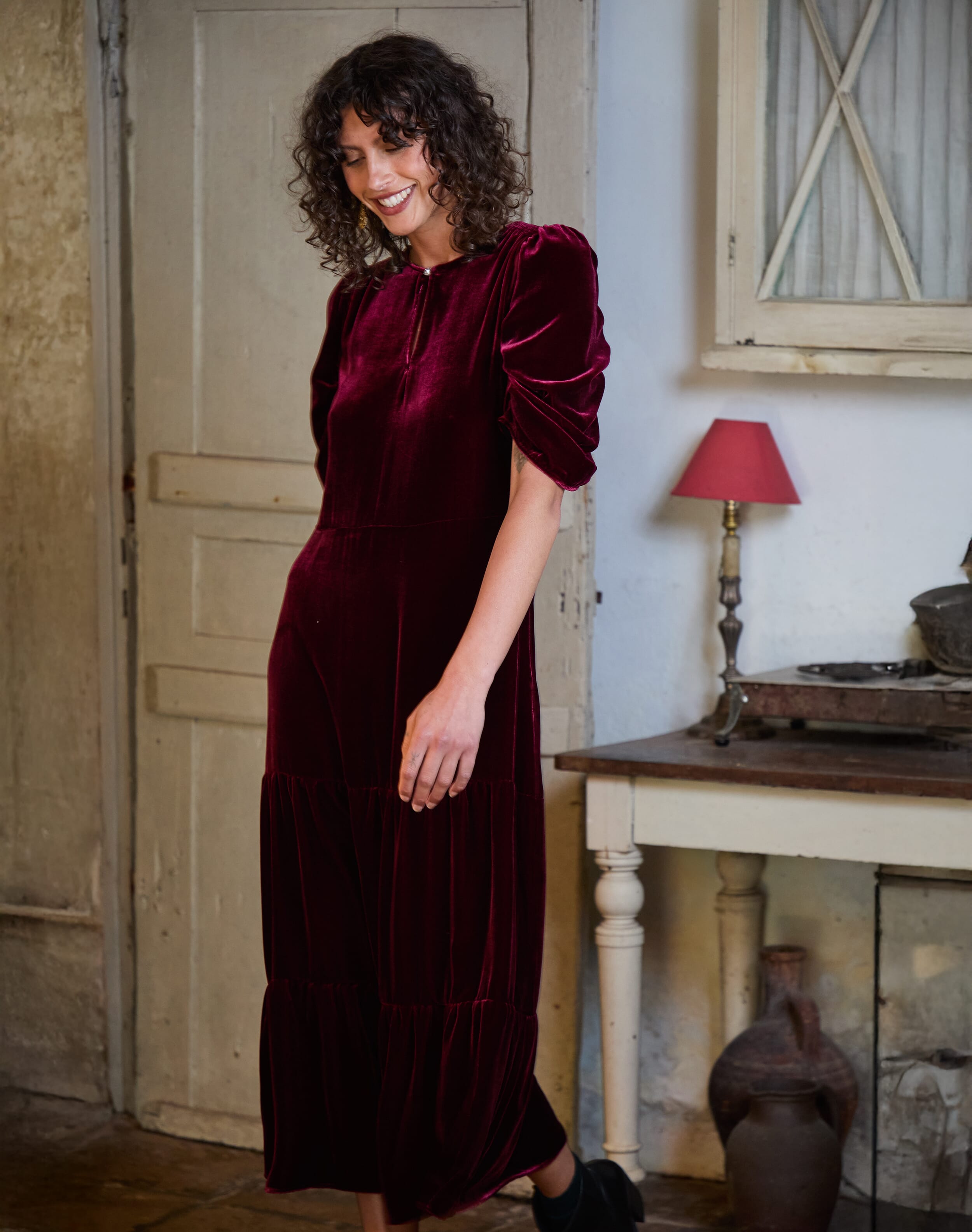 Brora Cashmere V Neck Jumper Ivy