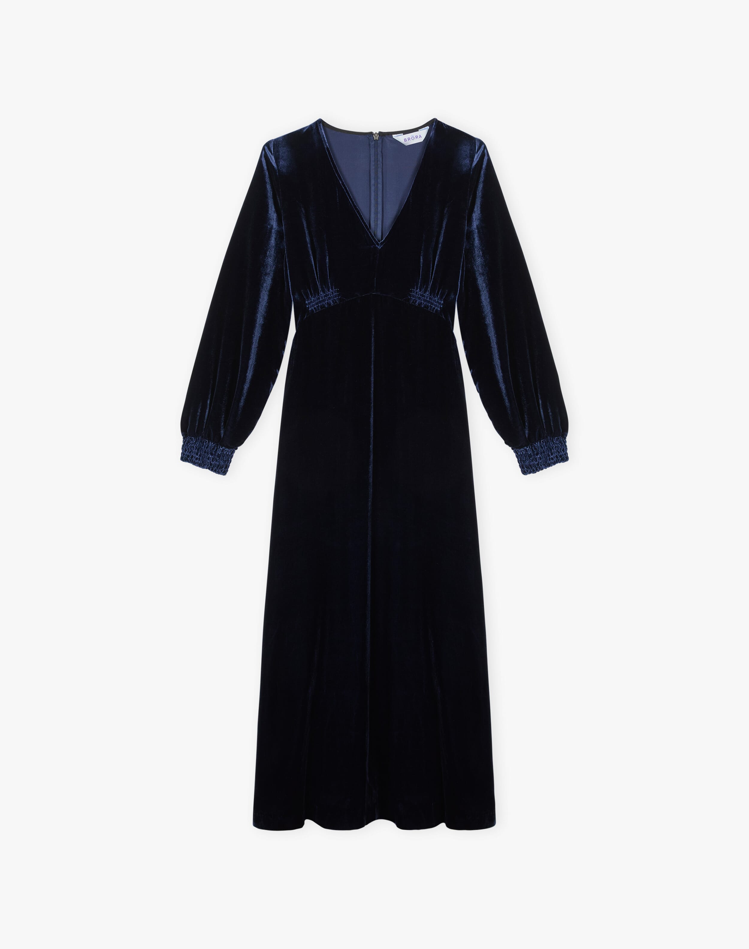 d*m様 miiesmiim BACK RIBBON VELOUR DRESS Amari Silk-Velvet Midi