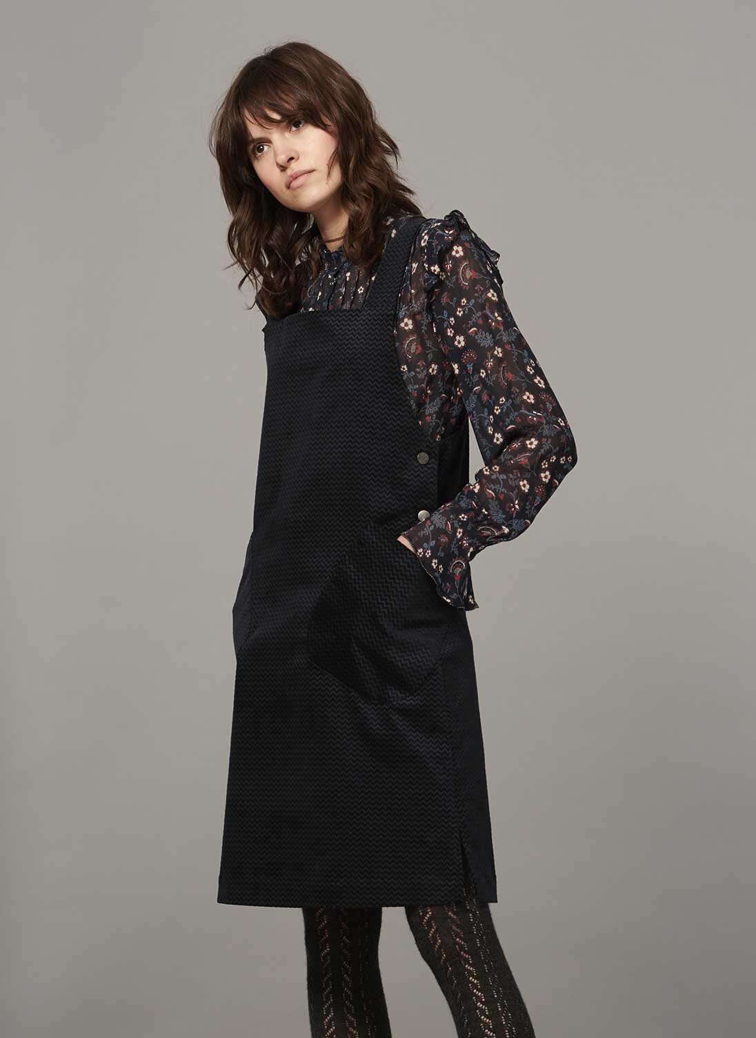 Brora pinafore dress online