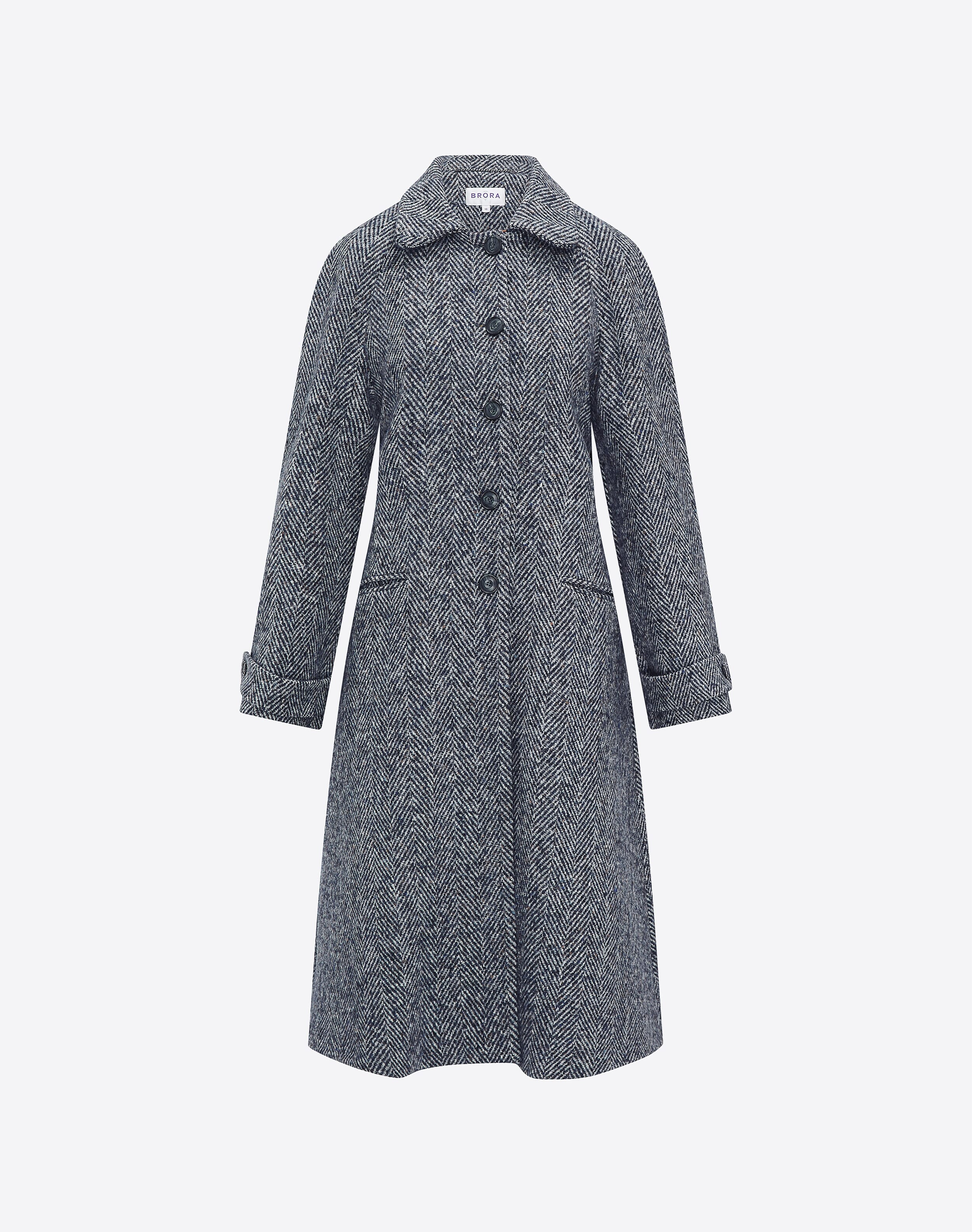 Eimear Wool Swing Coat | Blarney