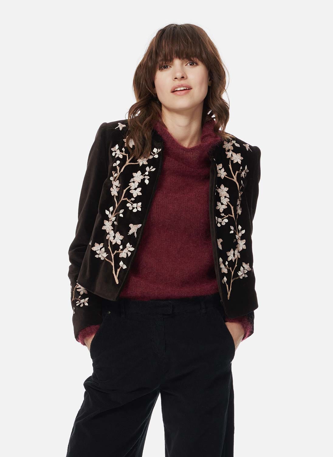 Brora velvet jacket Clearance