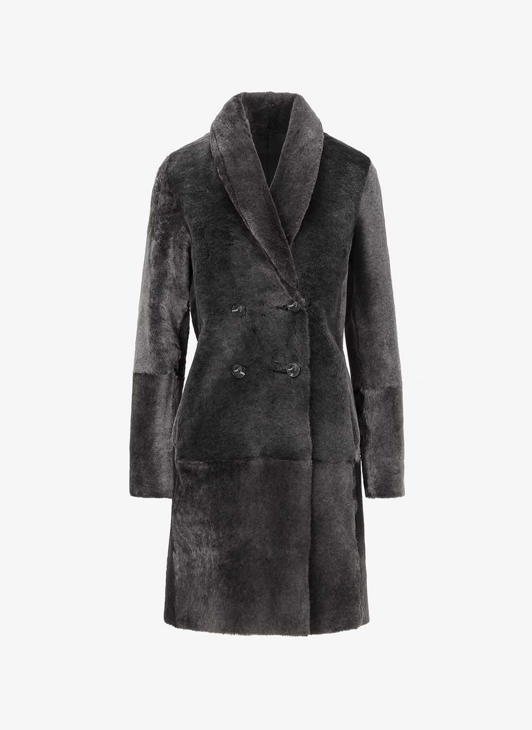 brora sheepskin coat