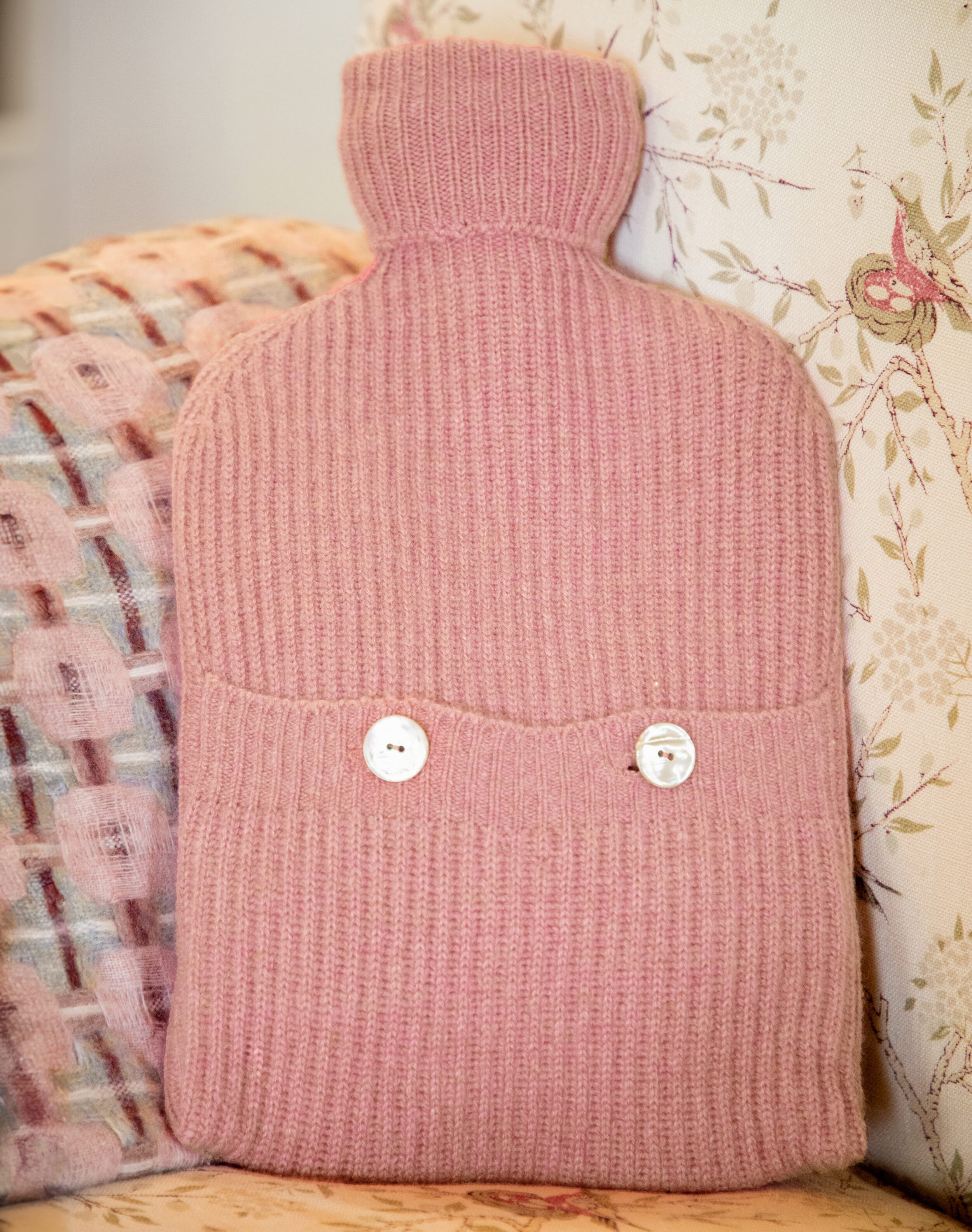Cashmere Hot Water Bottle Cover Shell