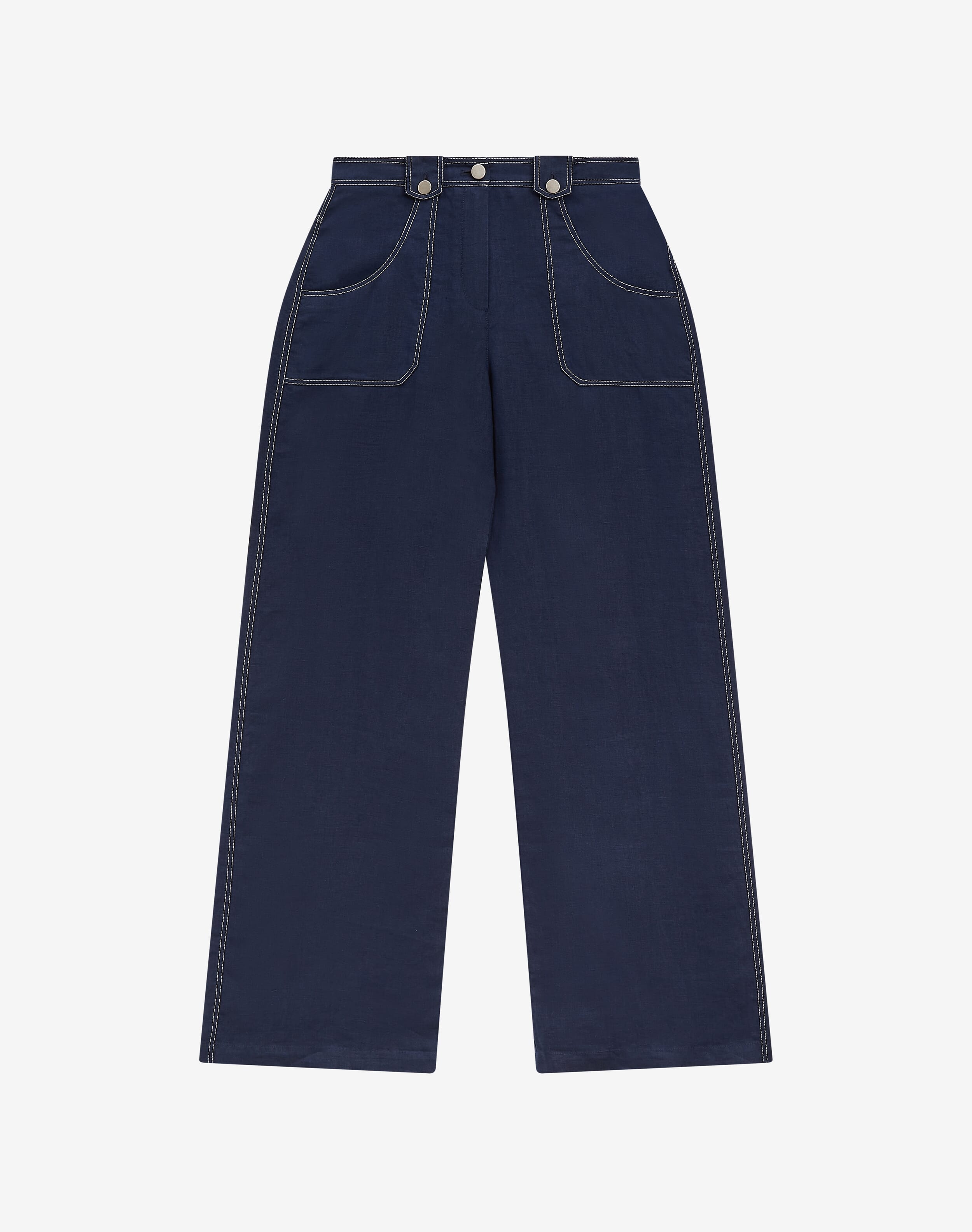 Sale Trousers | Linen, Wide Leg & Utility Trousers | Brora UK