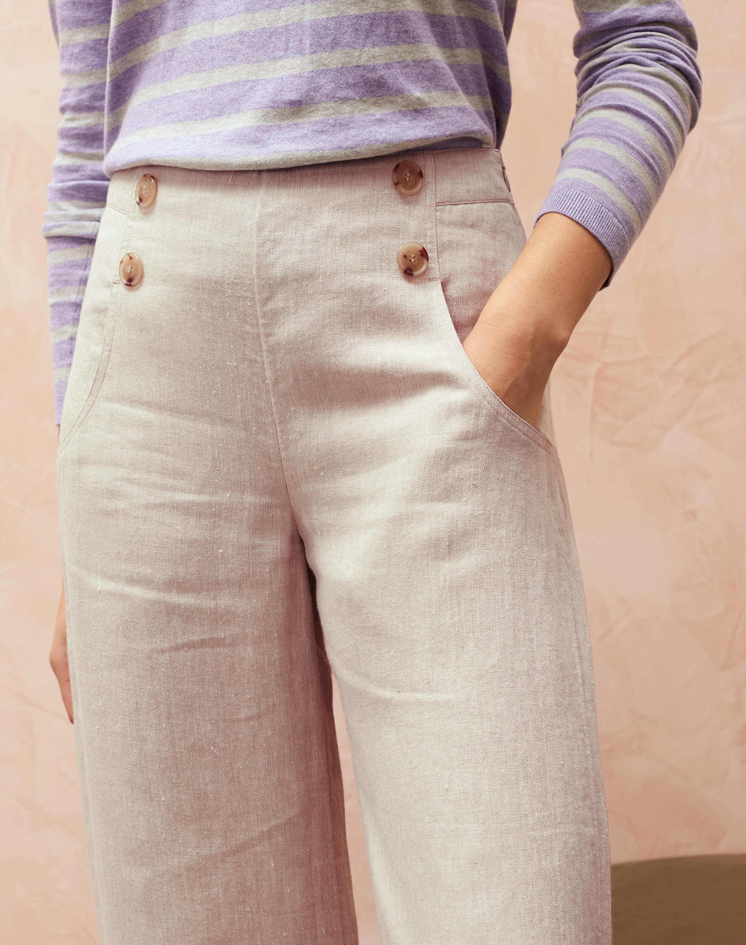 Brora deals linen trousers