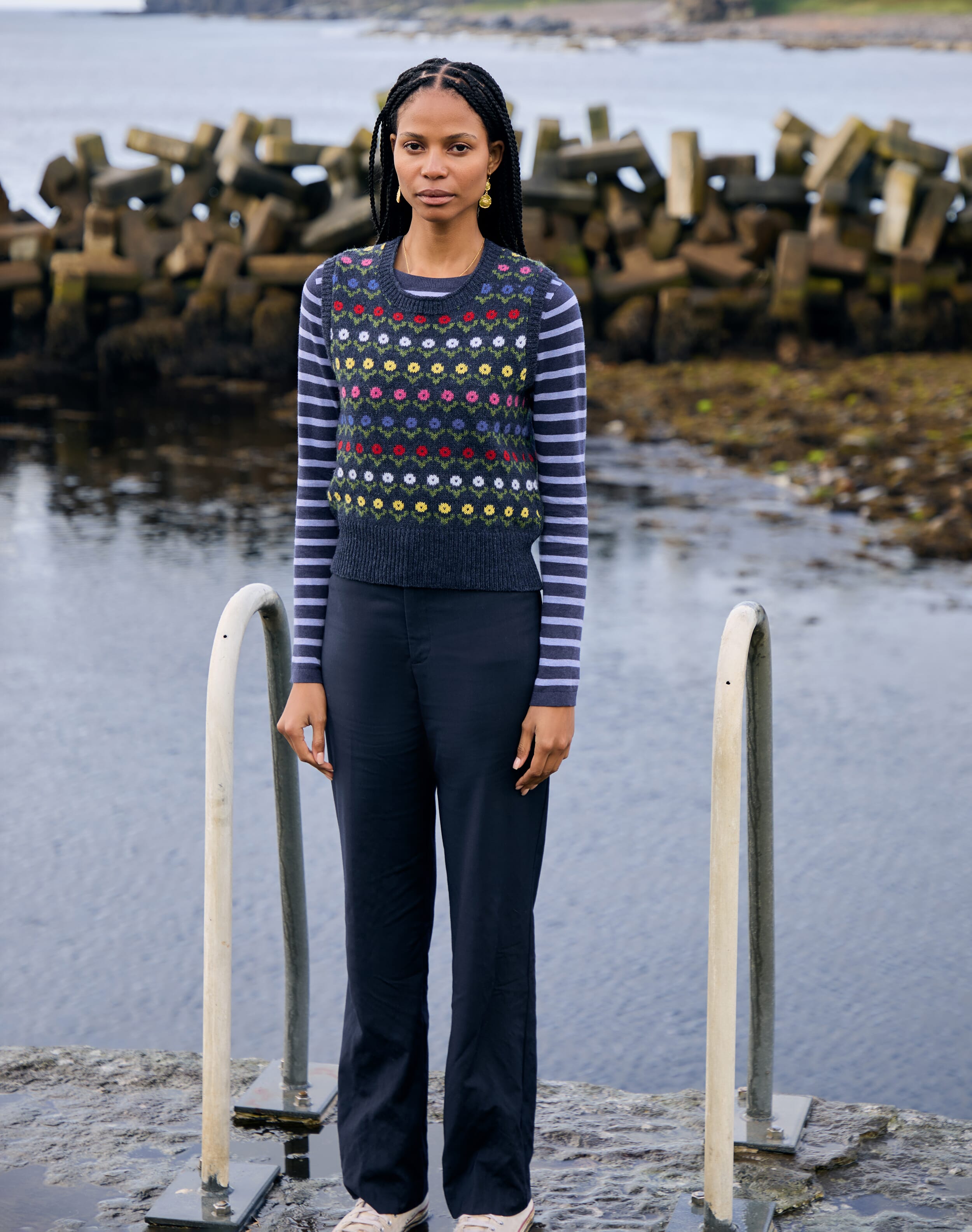 Brora Tailored Straight Leg Trousers