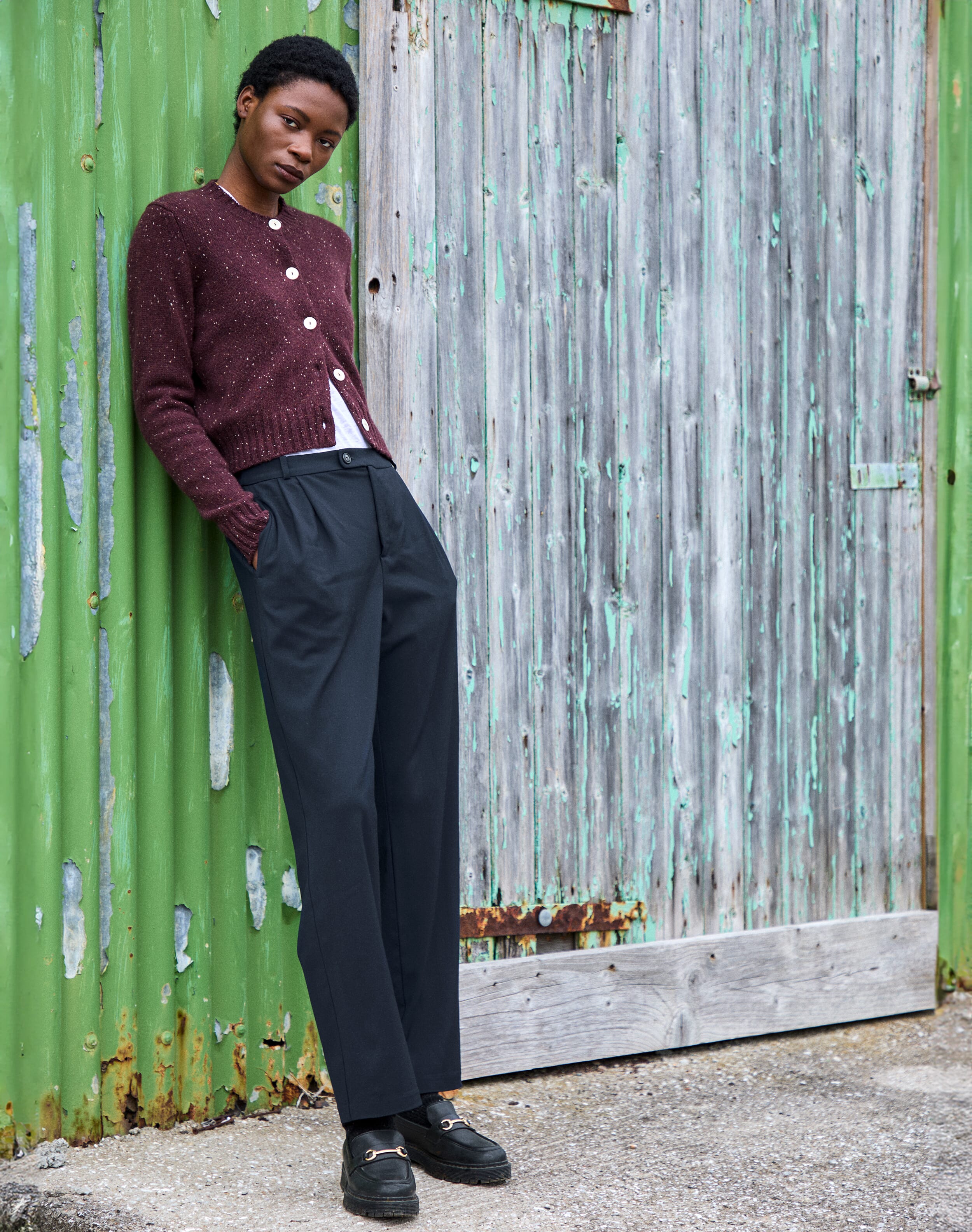 Brora Tailored Boyfriend Trousers