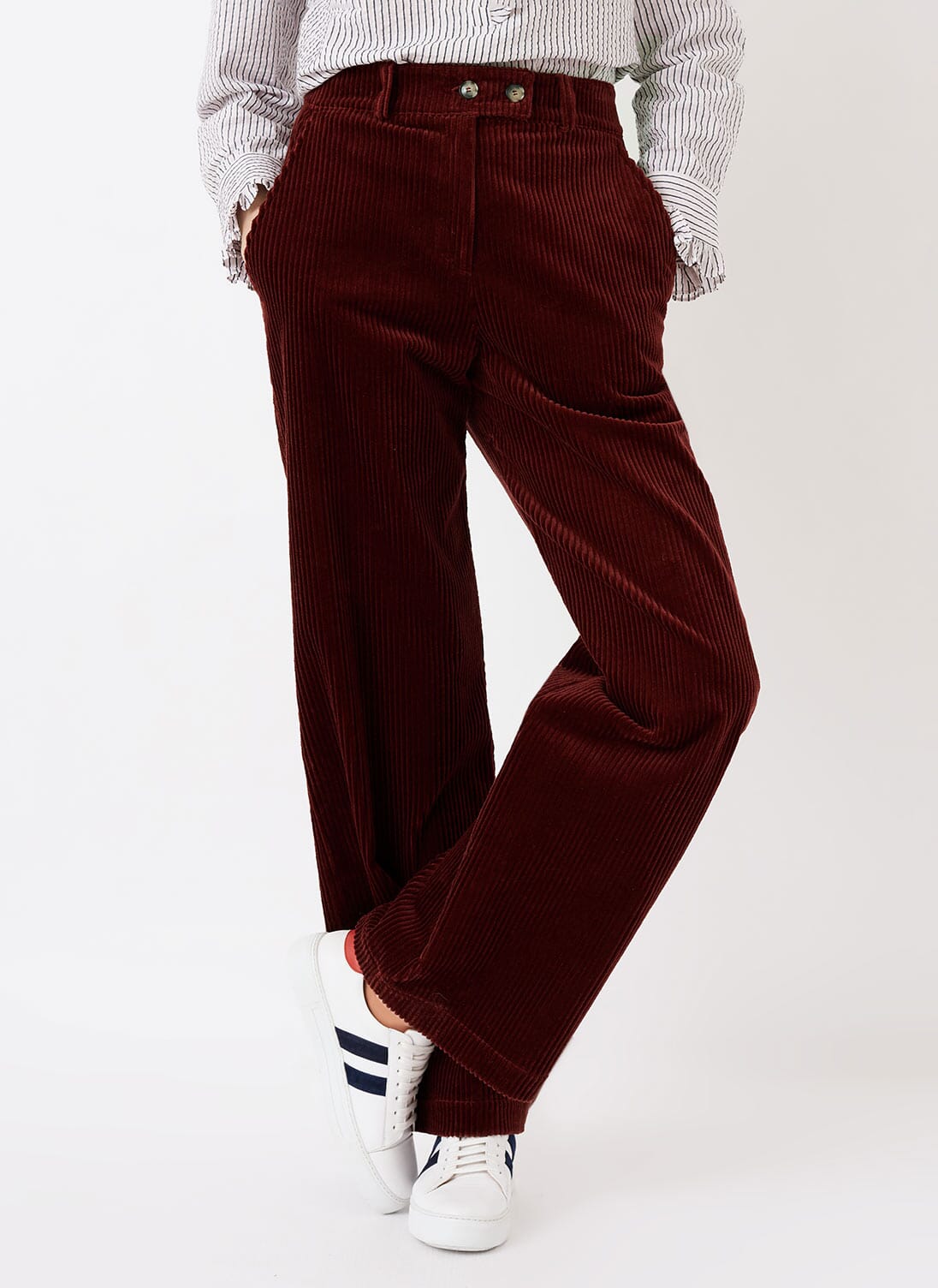 Conker Jumbo Cord Trousers | Women's Trousers | Brora