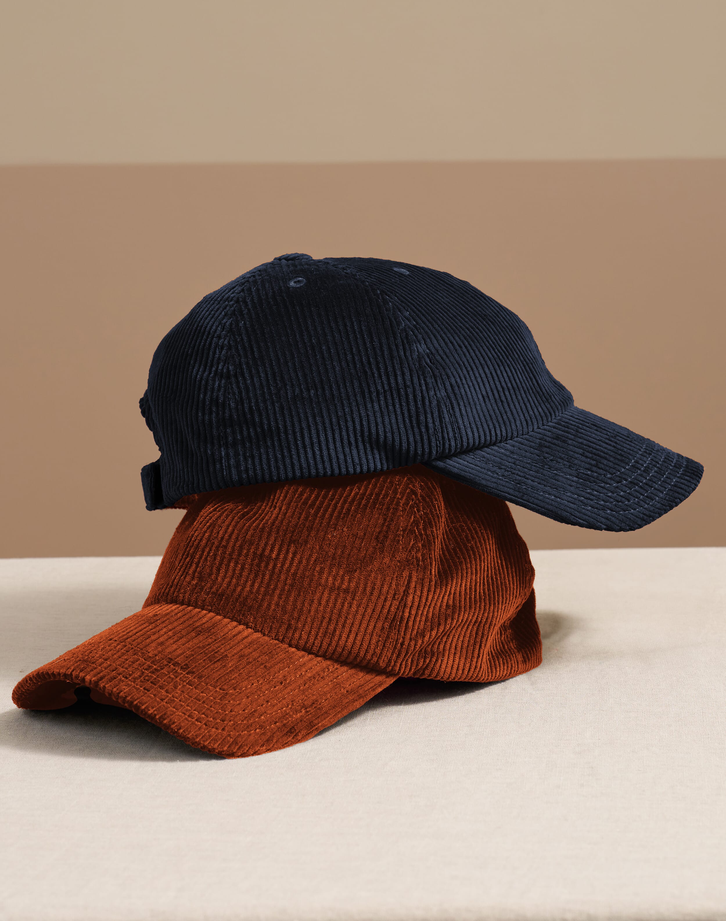 Brora Corduroy Cap Copper - 2