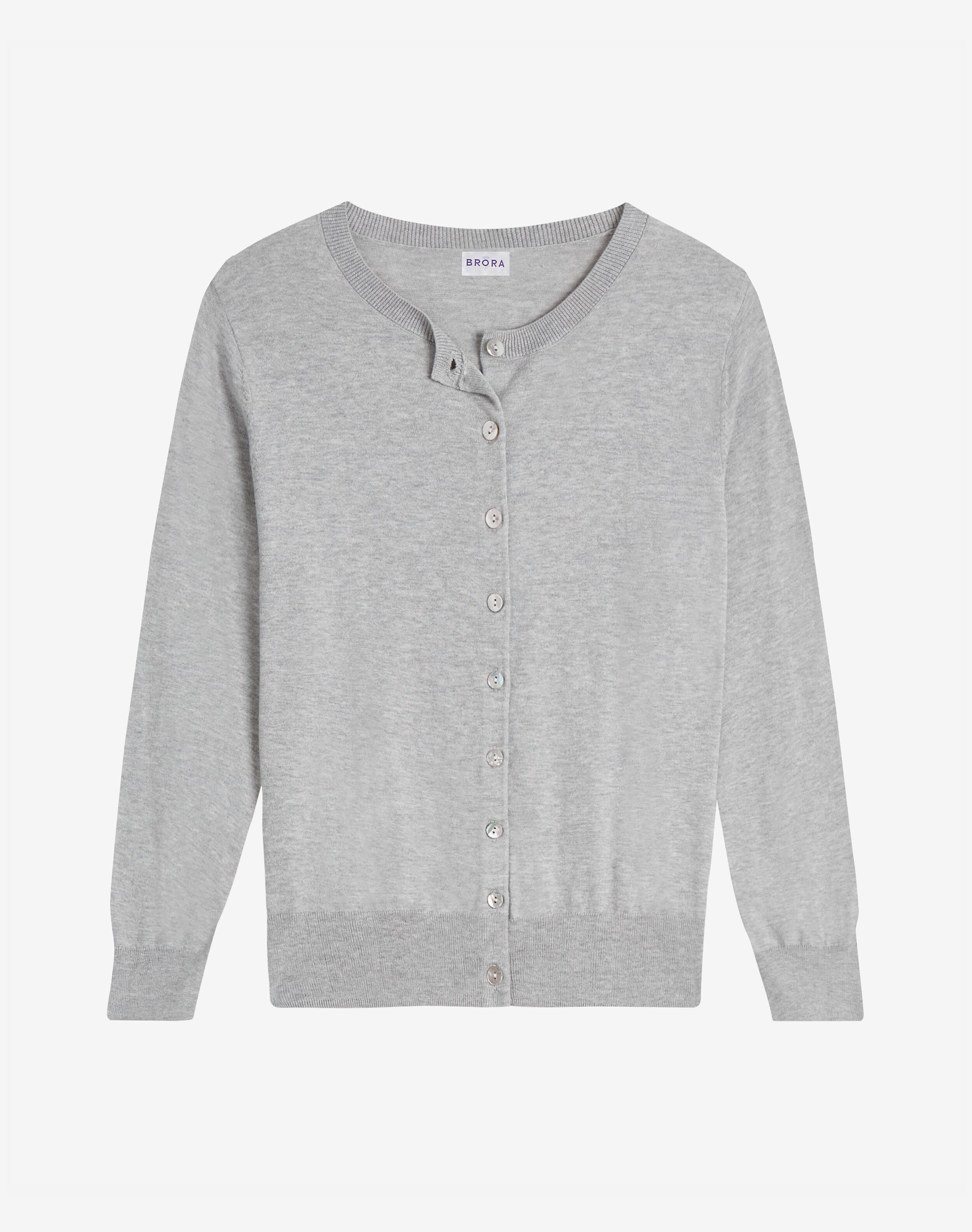 Brora hotsell cotton cardigan